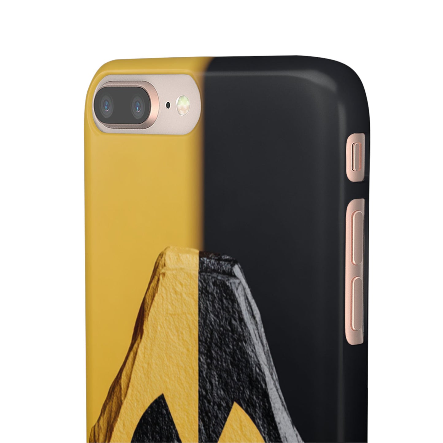 Bold Graphic Snap Case, Radiation Symbol Phone Cover, Trendy Phone Accessory, Unique Gift for Tech Lovers, Stylish Mobile Case