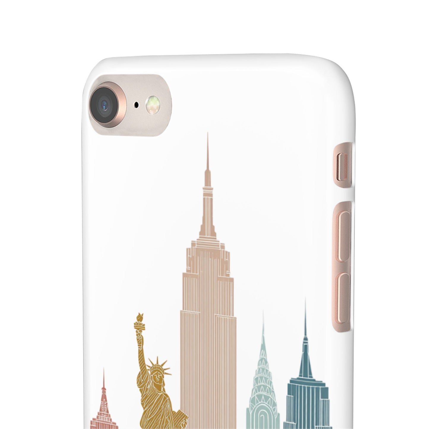 Stylish New York Snap Case, Urban Phone Cover, Cityscape Phone Case, Gift for Travelers, Trendy Protective Case