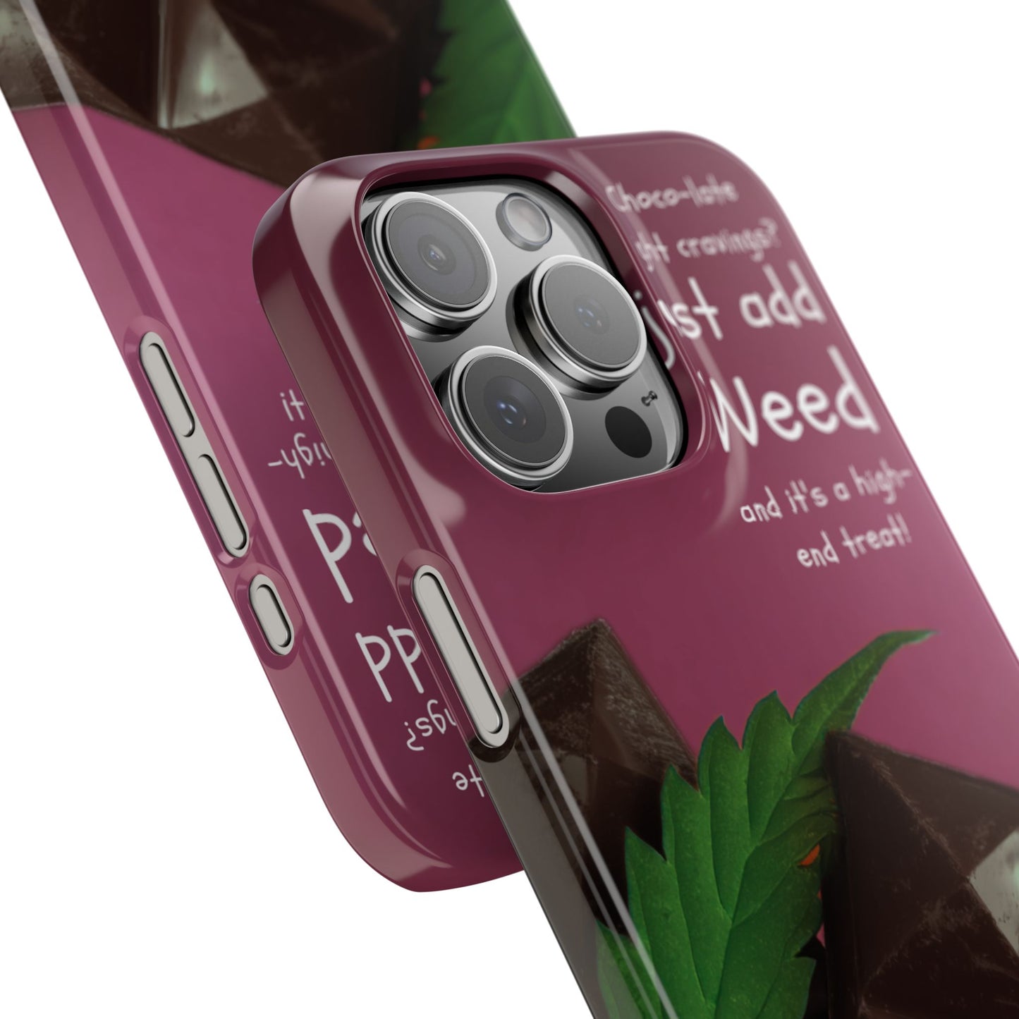 High-End Treat Snap Cases for Weed Enthusiasts Iphone and Samsung Phone Cover