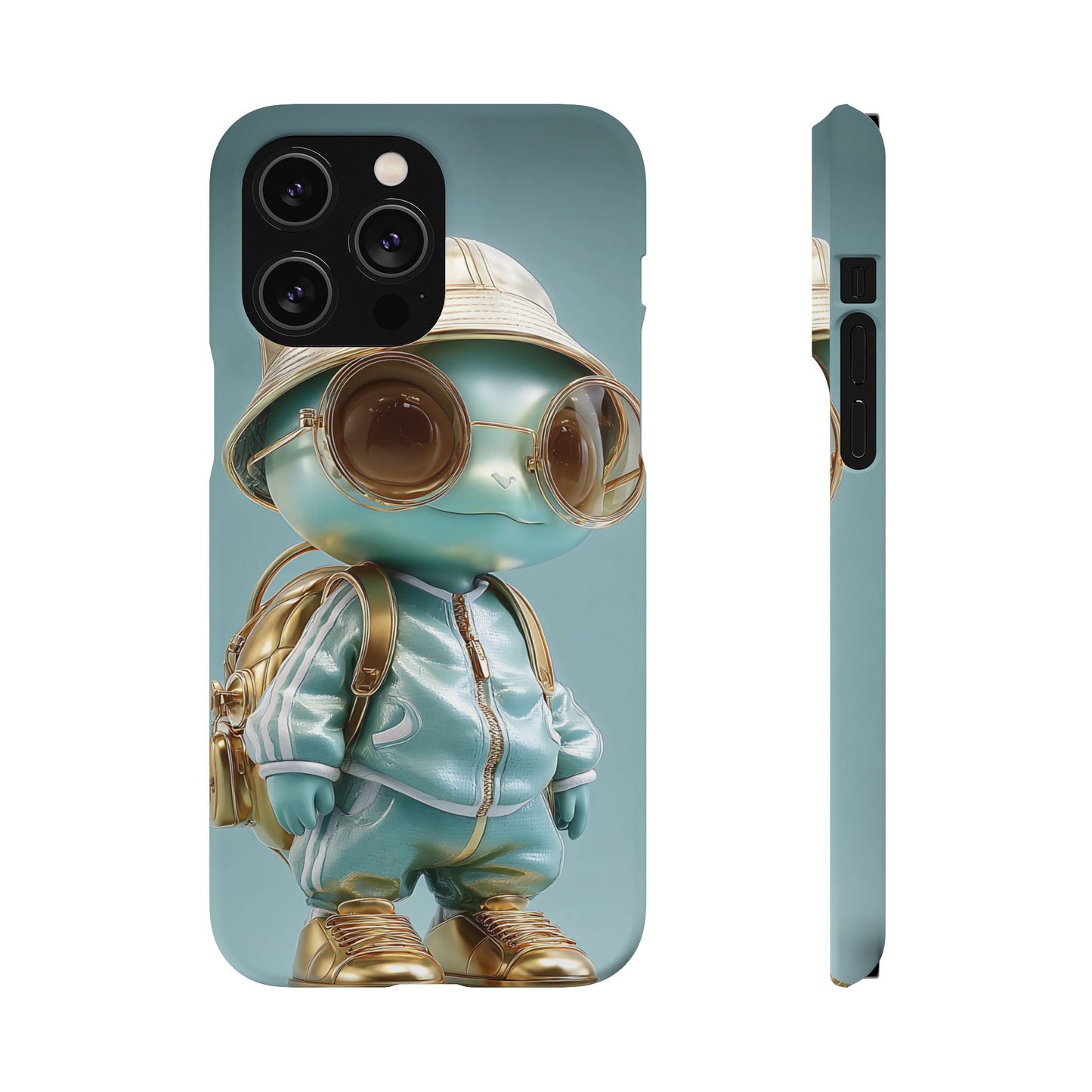 Trendy Character Snap Case for Phone, Cute Phone Cover, Gift for Kids, Cartoon Style Gadget Accessory, Fun Phone Protection