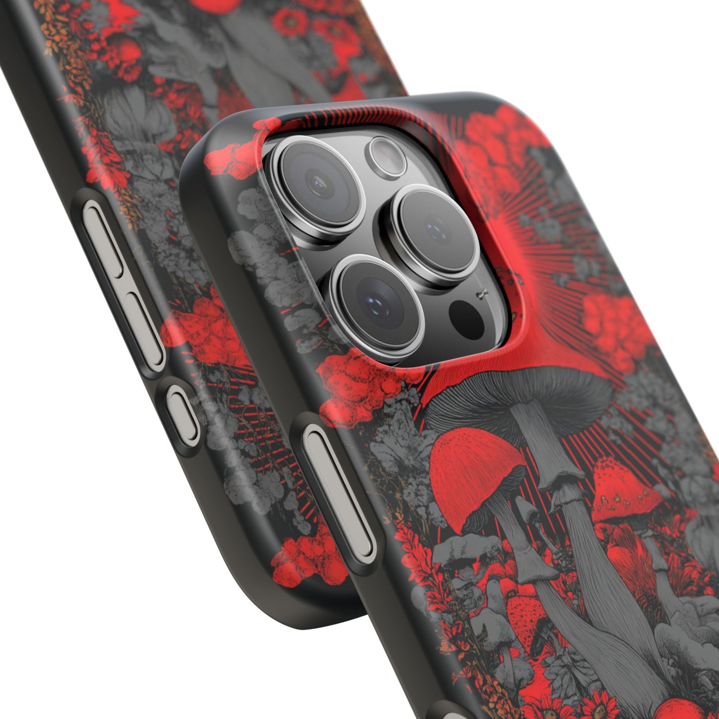 Fantasy Mushroom Snap Case Custom Phone Cover for iPhone and Samsung Mate and Glossy Avvialable