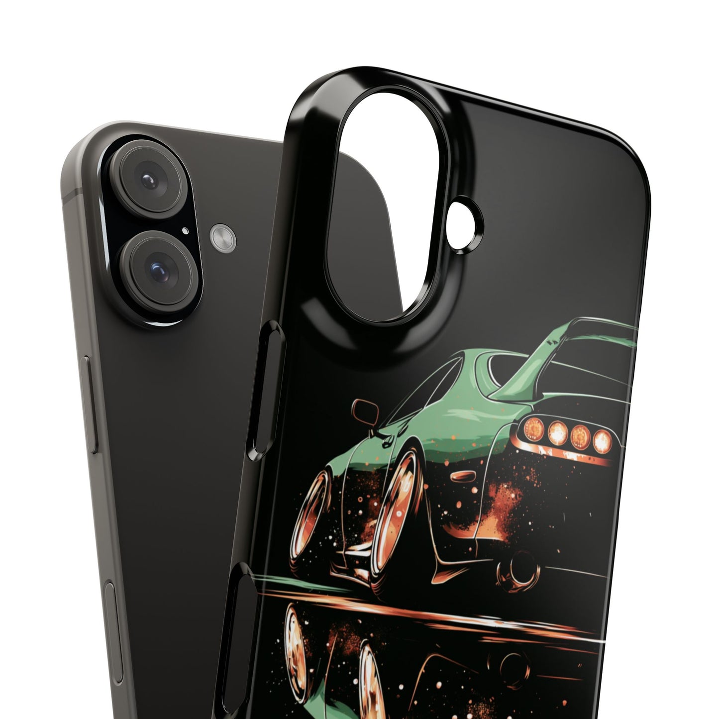 A80 MK4 Green Supra Art Snap Case and Protective Phone Cover For iPhone and Samsung