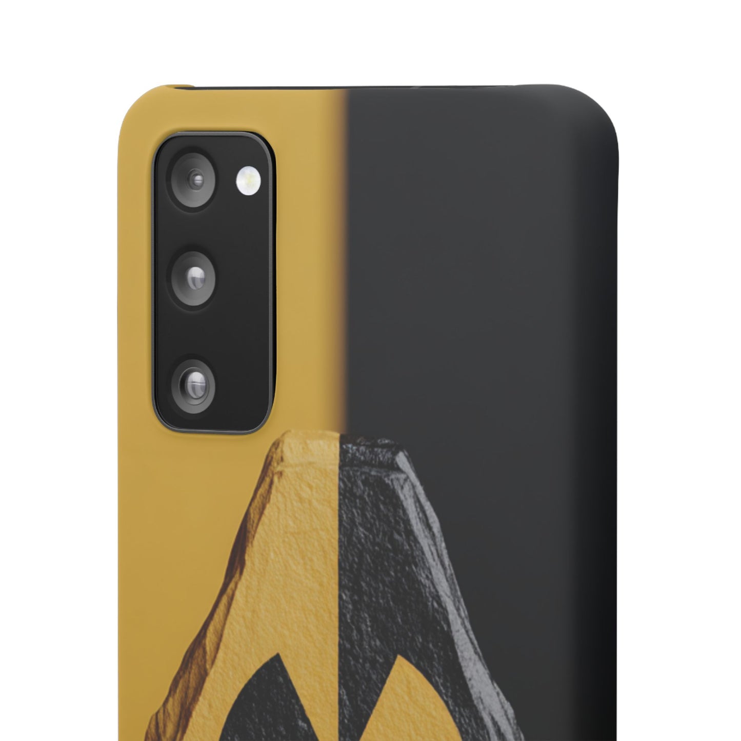 Bold Graphic Snap Case, Radiation Symbol Phone Cover, Trendy Phone Accessory, Unique Gift for Tech Lovers, Stylish Mobile Case