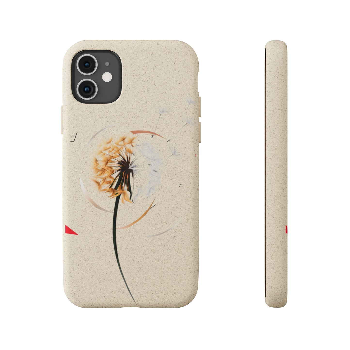 Plastic Free Eco-Friendly Phone Cases with Floral Design Sustainable Gift for Iphone and Samsungs