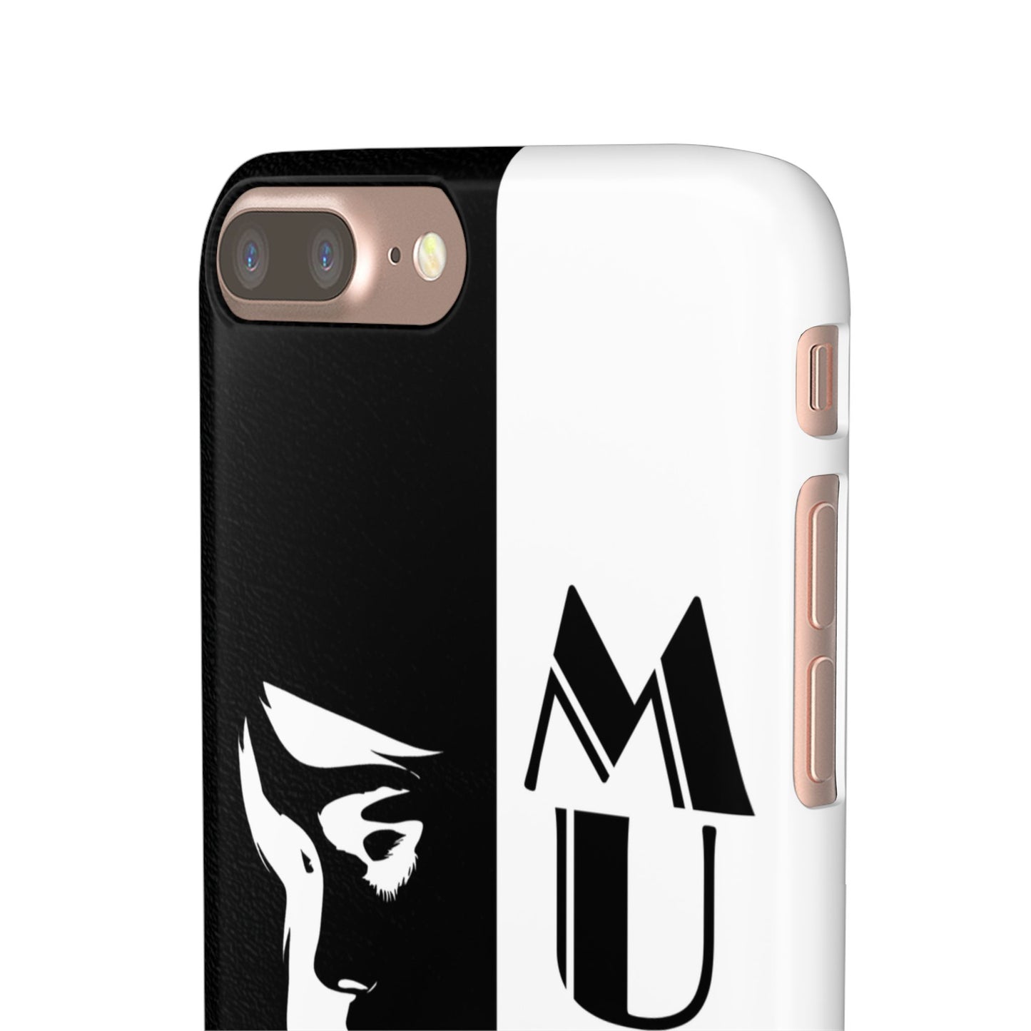 Black And White Bold Muse Snap Case Cover for iPhone and Samsung