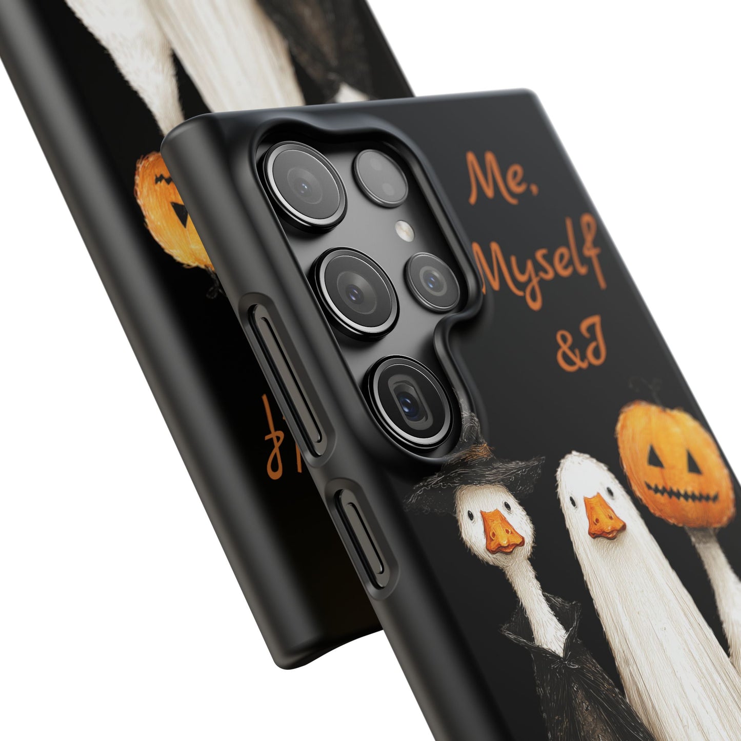 Halloween Goose Snap Case, Funny Goose Phone Case, Fall Accessories, Cute Halloween Gift, Me Myself & I Design