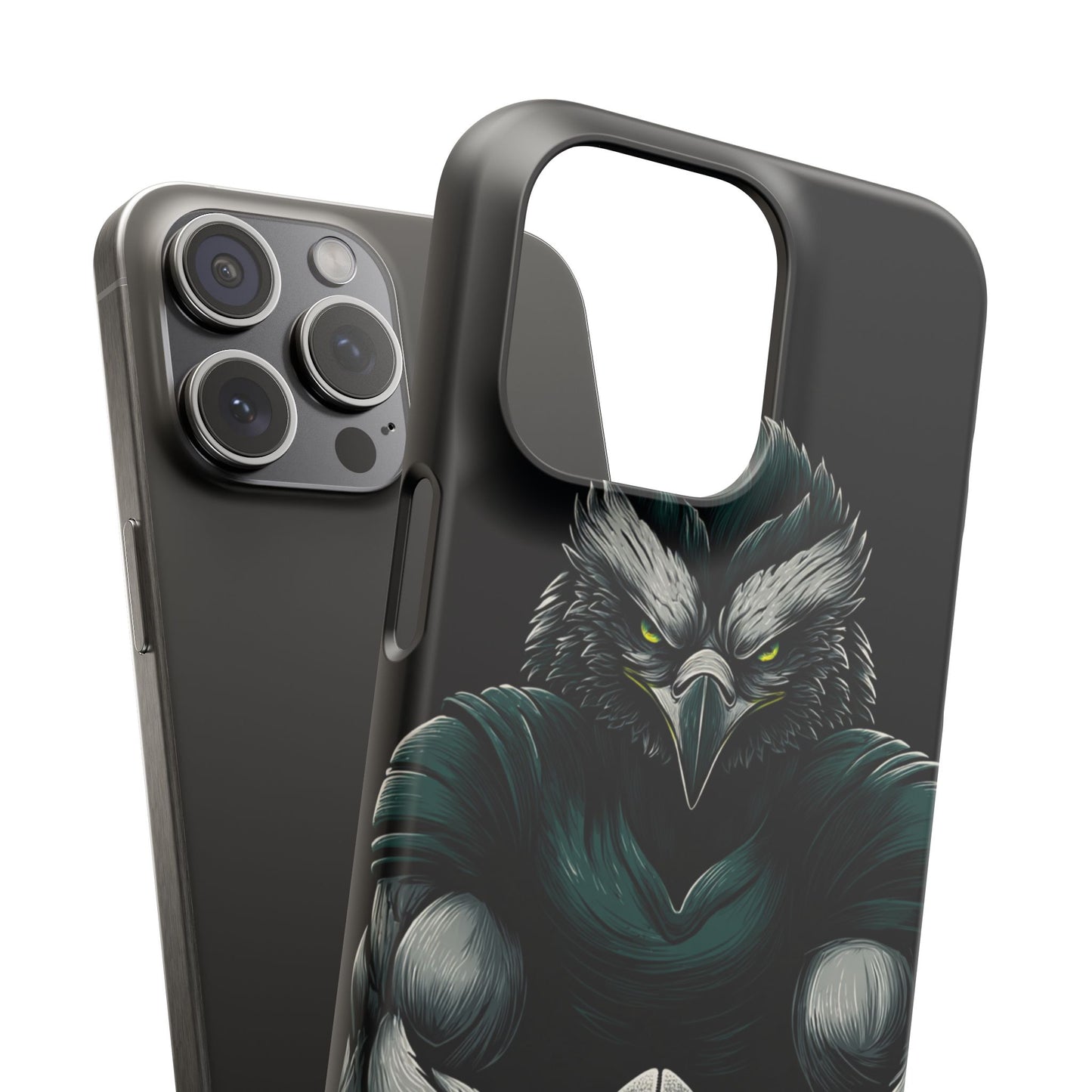 Philadelphia Eagles Art Snap Case, NFL Phone Cover, Sports Fan Gift, Football Team Accessories, Protective Cell Phone Shell