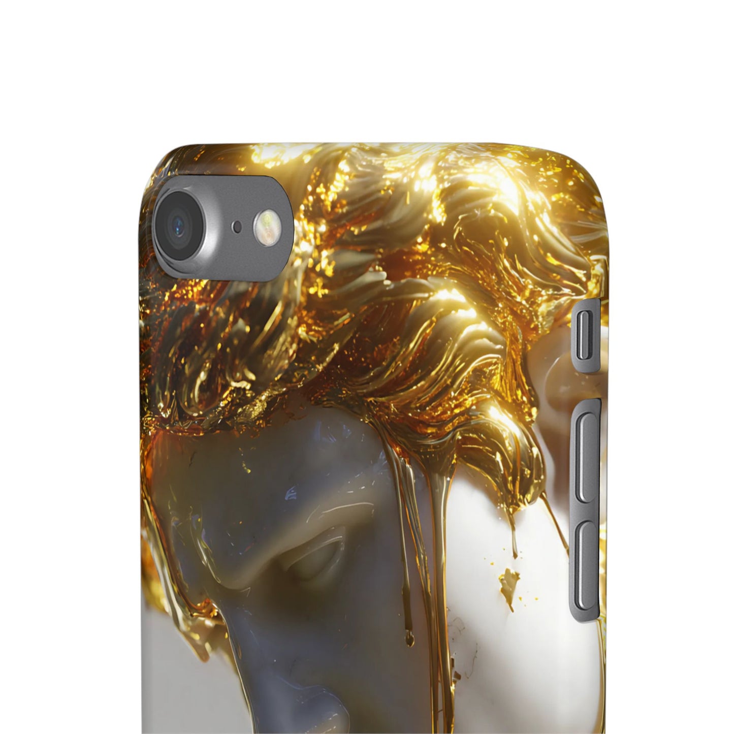 Gold Goddess Art Snap Case, Artistic Phone Cover, Unique Phone Accessory, Gift for Art Lovers, Stylish Protection