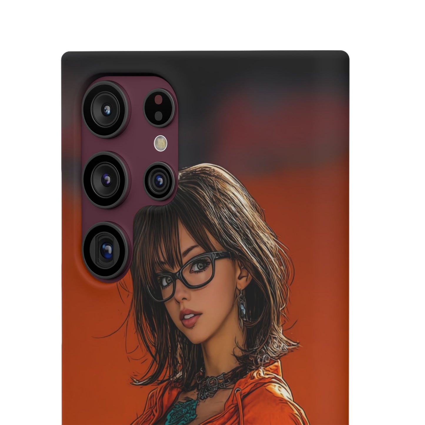 Velma Dinkley Cleveland Browns Fan Snap Cases, Phone Cover, Cartoon Style Art, Custom Case, Protective Shell