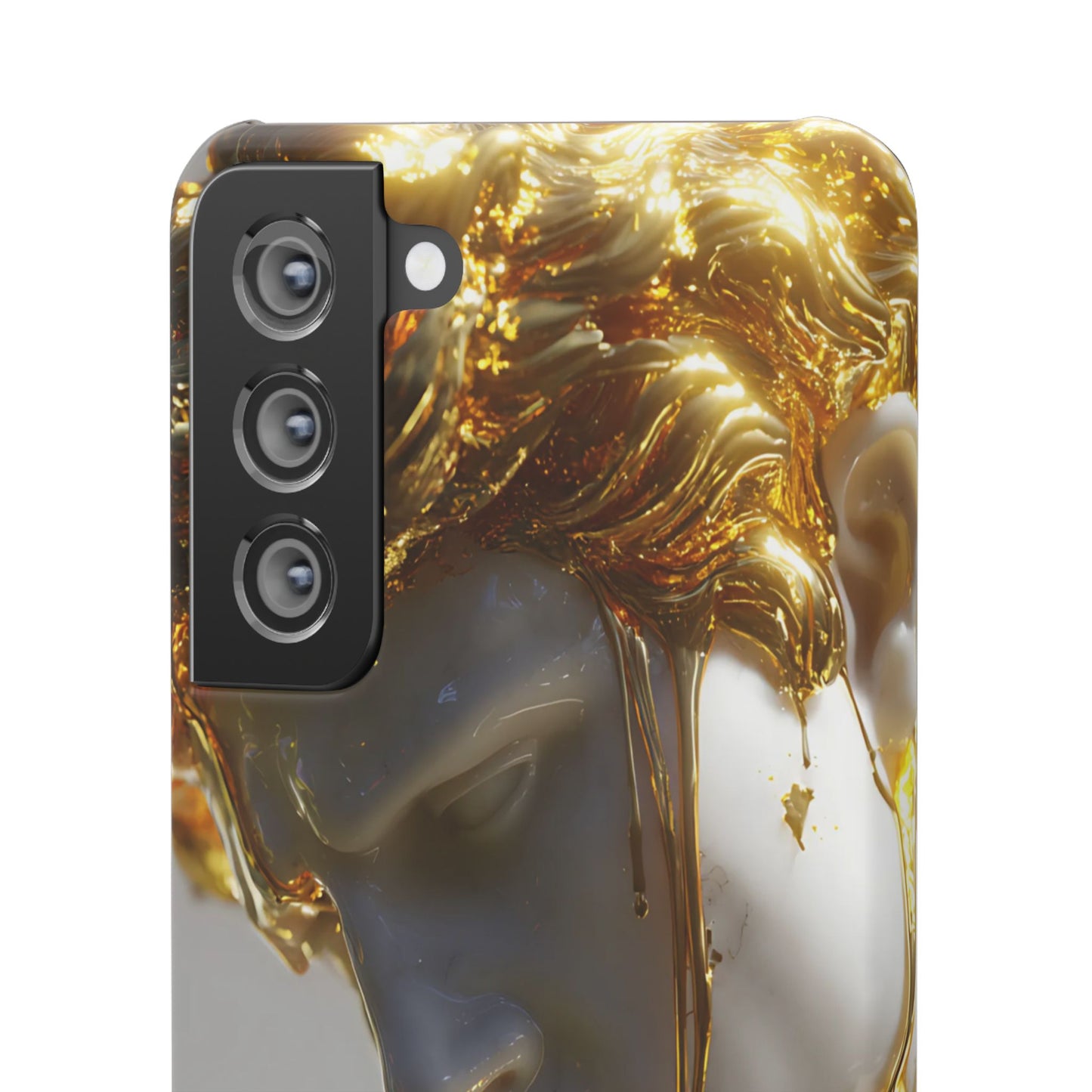 Gold Goddess Art Snap Case, Artistic Phone Cover, Unique Phone Accessory, Gift for Art Lovers, Stylish Protection