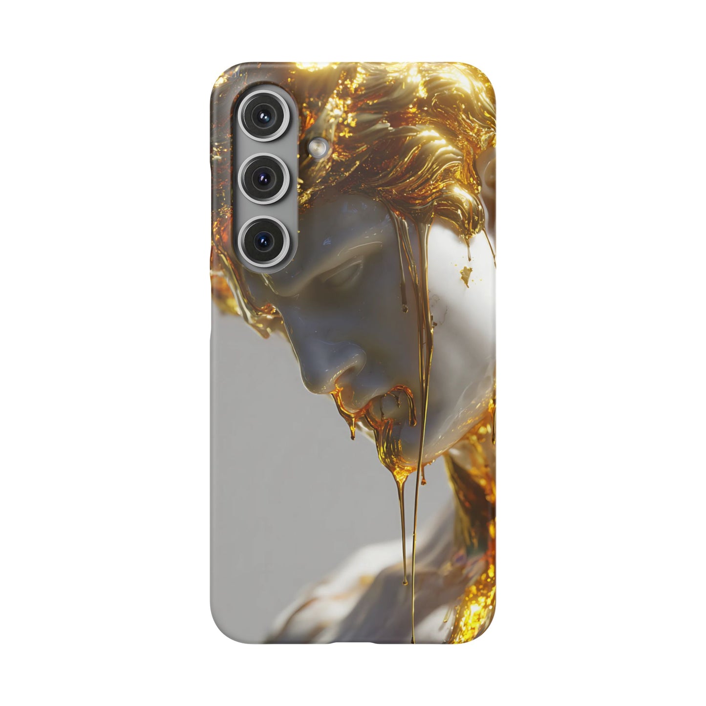 Gold Goddess Art Snap Case, Artistic Phone Cover, Unique Phone Accessory, Gift for Art Lovers, Stylish Protection