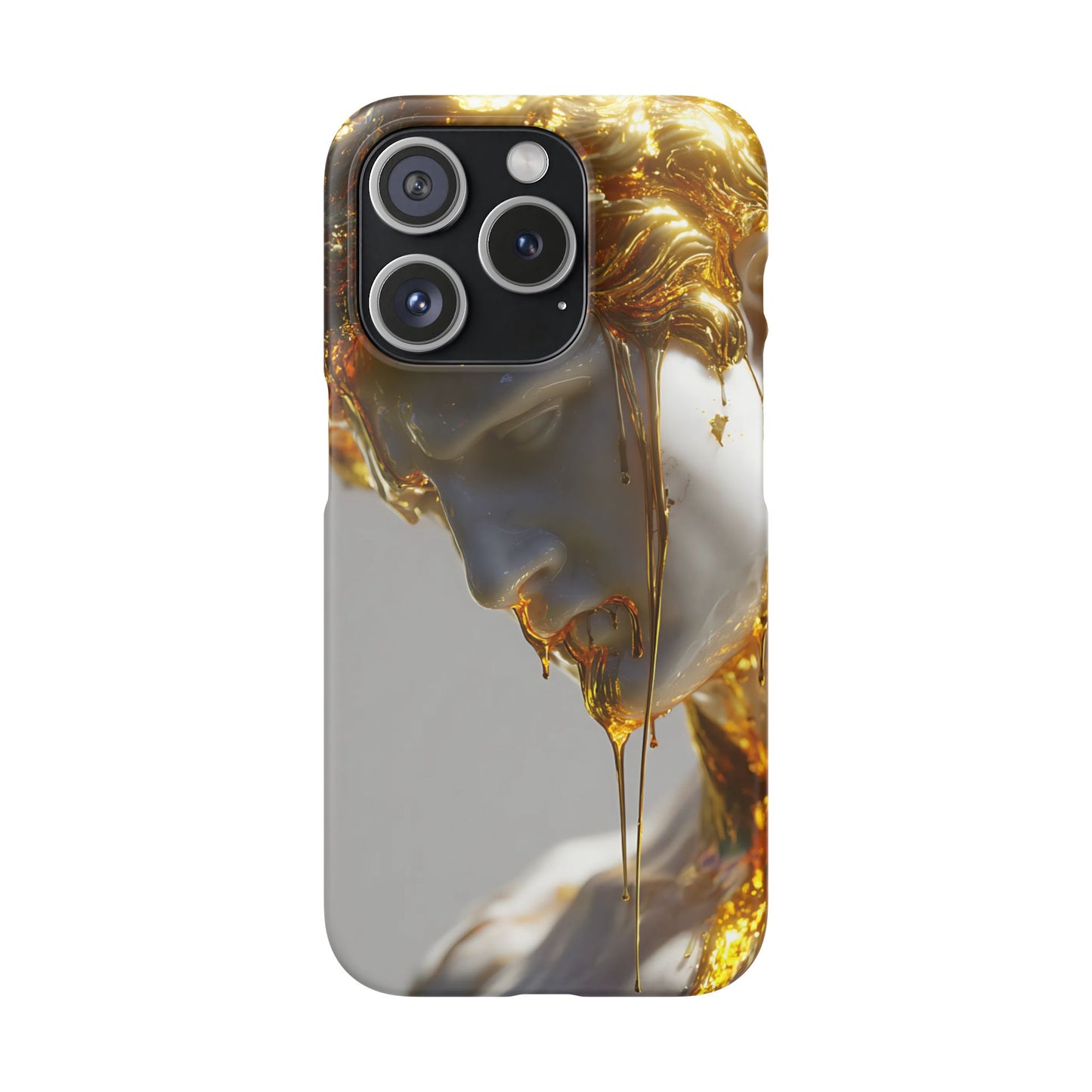 Gold Goddess Art Snap Case, Artistic Phone Cover, Unique Phone Accessory, Gift for Art Lovers, Stylish Protection