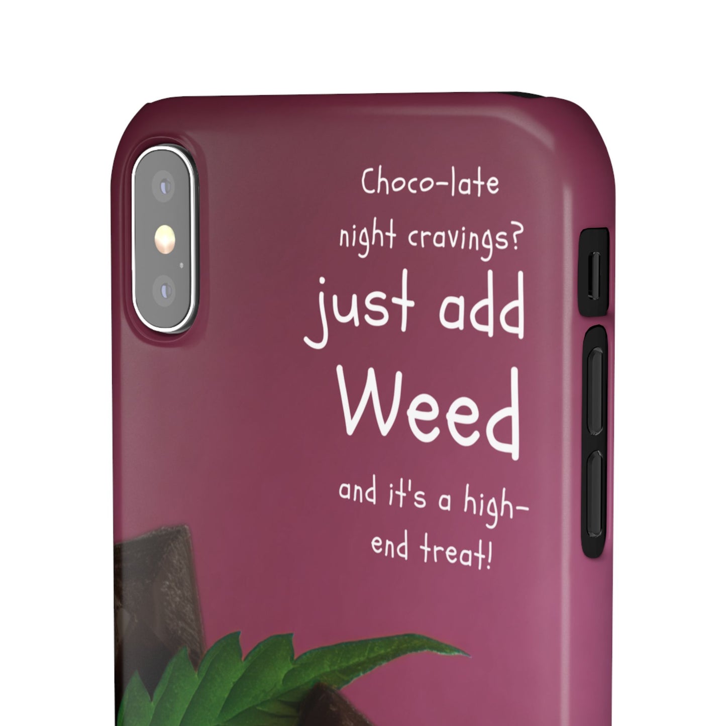 High-End Treat Snap Cases for Weed Enthusiasts Iphone and Samsung Phone Cover