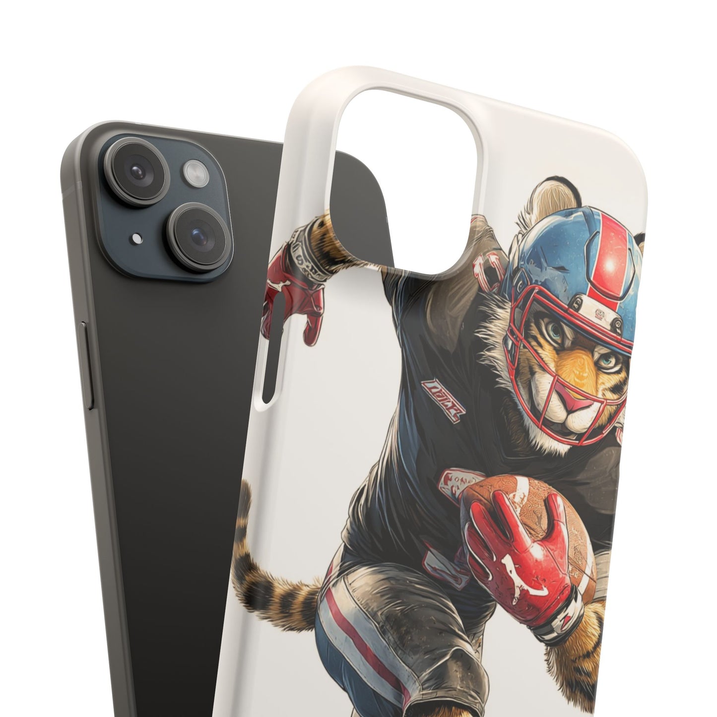 Sporty Animal Snap Cases for Phone, Unique Art, Gift for Sports Lovers, Fun Design for Gamers, iPhone Accessories