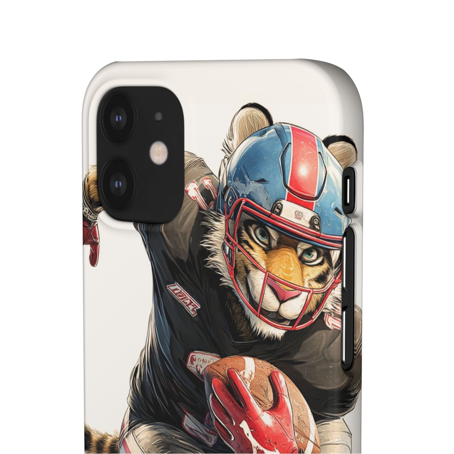 Sporty Animal Snap Cases for Phone, Unique Art, Gift for Sports Lovers, Fun Design for Gamers, iPhone Accessories