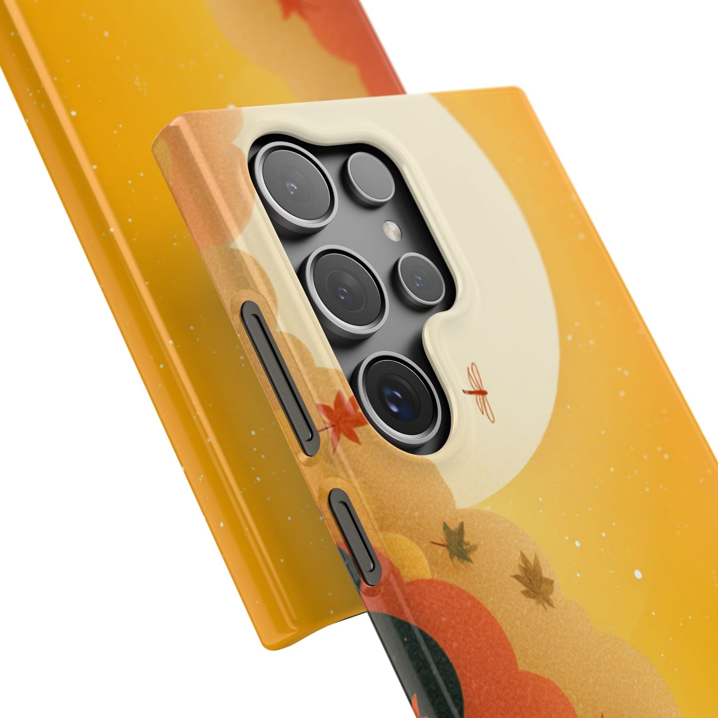 Autumn Sunset Snap Case, Fall Phone Cover, Nature-Themed Accessory, Gift for Her, Seasonal Aesthetic