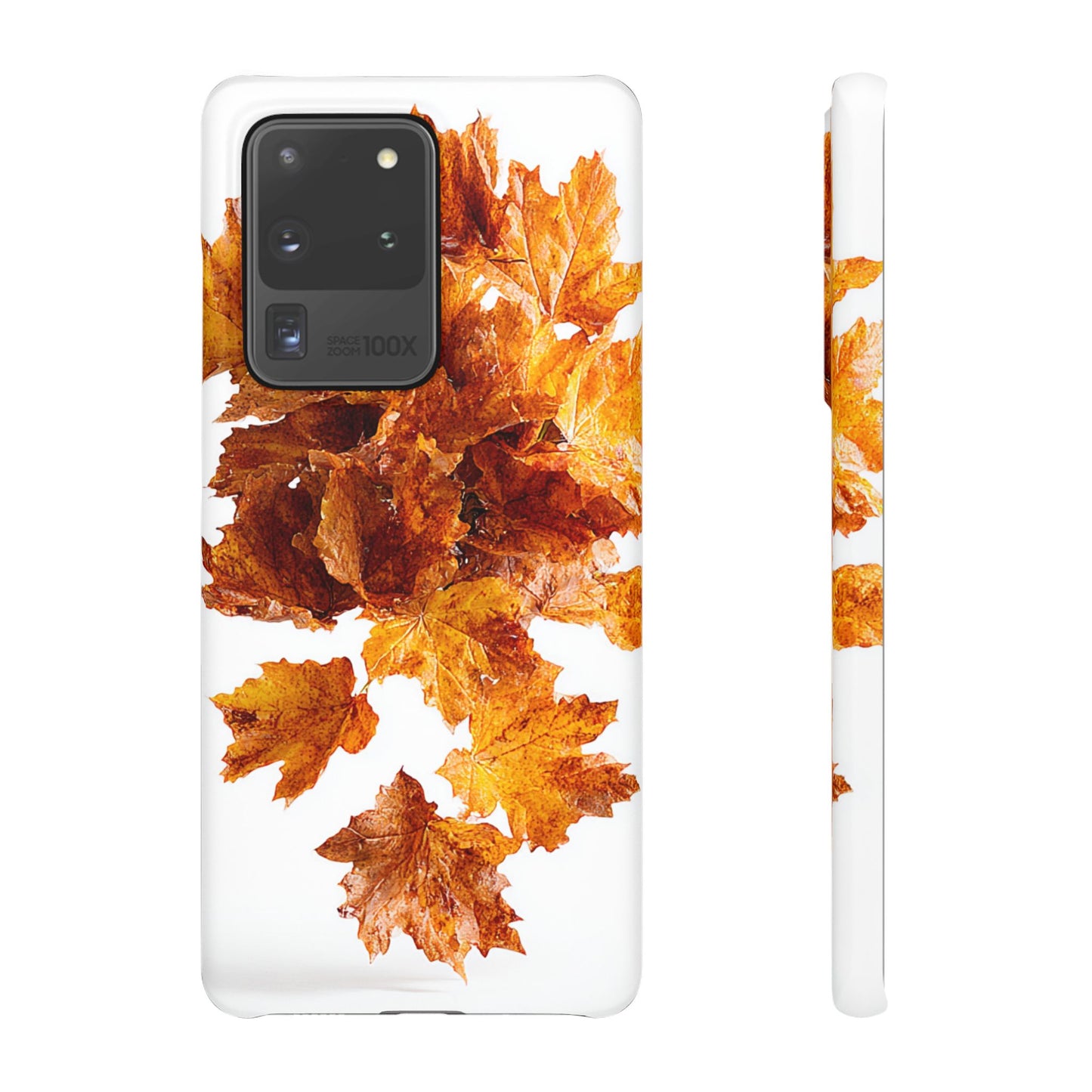 Autumn Leaf Phone Case | Fall Snap Cases, Phone Accessories, Nature Lover Gift, Seasonal Decor, Cozy Fall Vibes