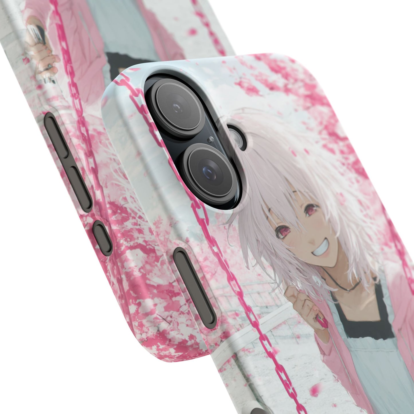 Anime Character Snap Cases for Phone, Cute Aesthetic Phone Cover, Gifts for Otaku, Floral Design, Unique Phone Cases