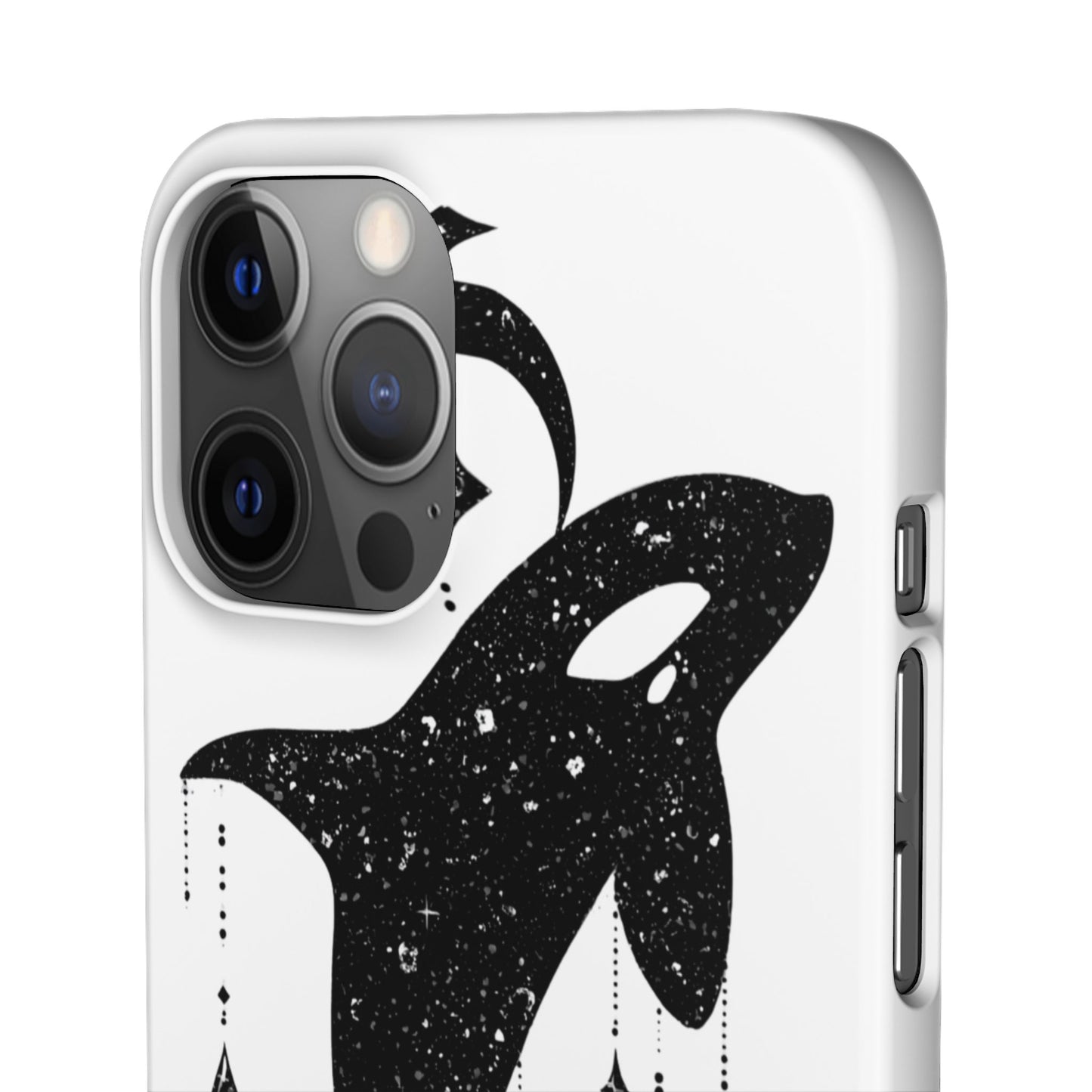 Celestial Orca Snap Case | Phone Cover, Whale Lover Gift, Cosmic Decor, Unique Art, Ocean Vibe