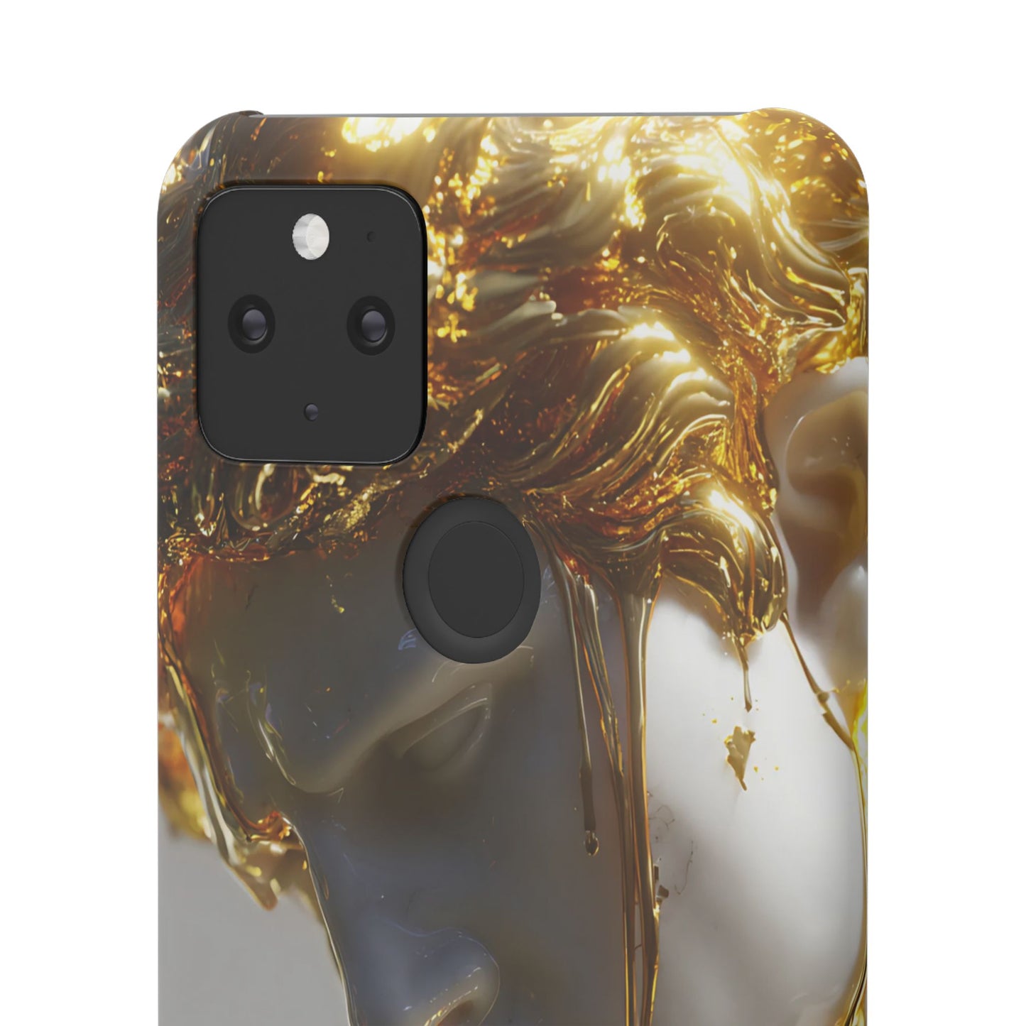 Gold Goddess Art Snap Case, Artistic Phone Cover, Unique Phone Accessory, Gift for Art Lovers, Stylish Protection
