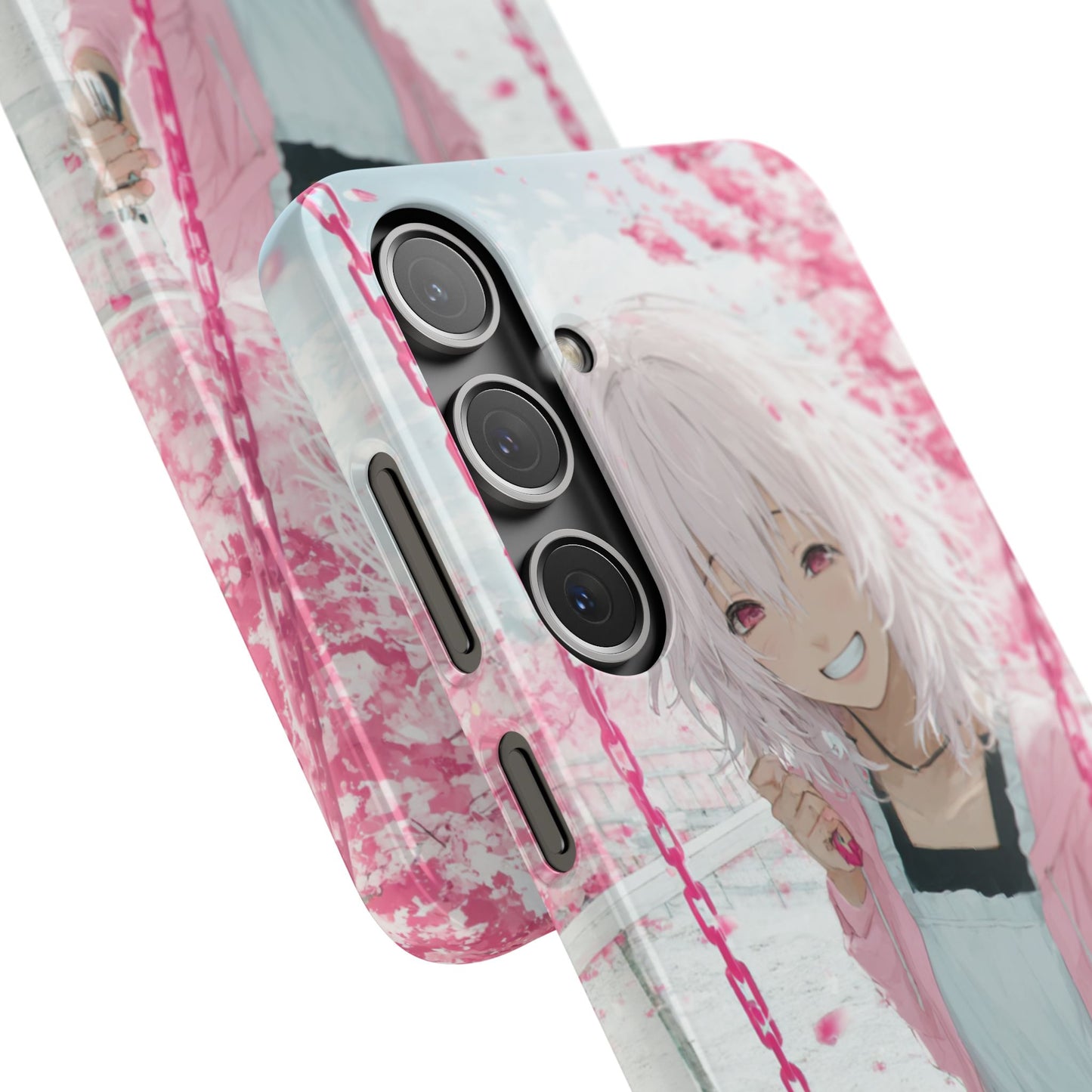 Anime Character Snap Cases for Phone, Cute Aesthetic Phone Cover, Gifts for Otaku, Floral Design, Unique Phone Cases