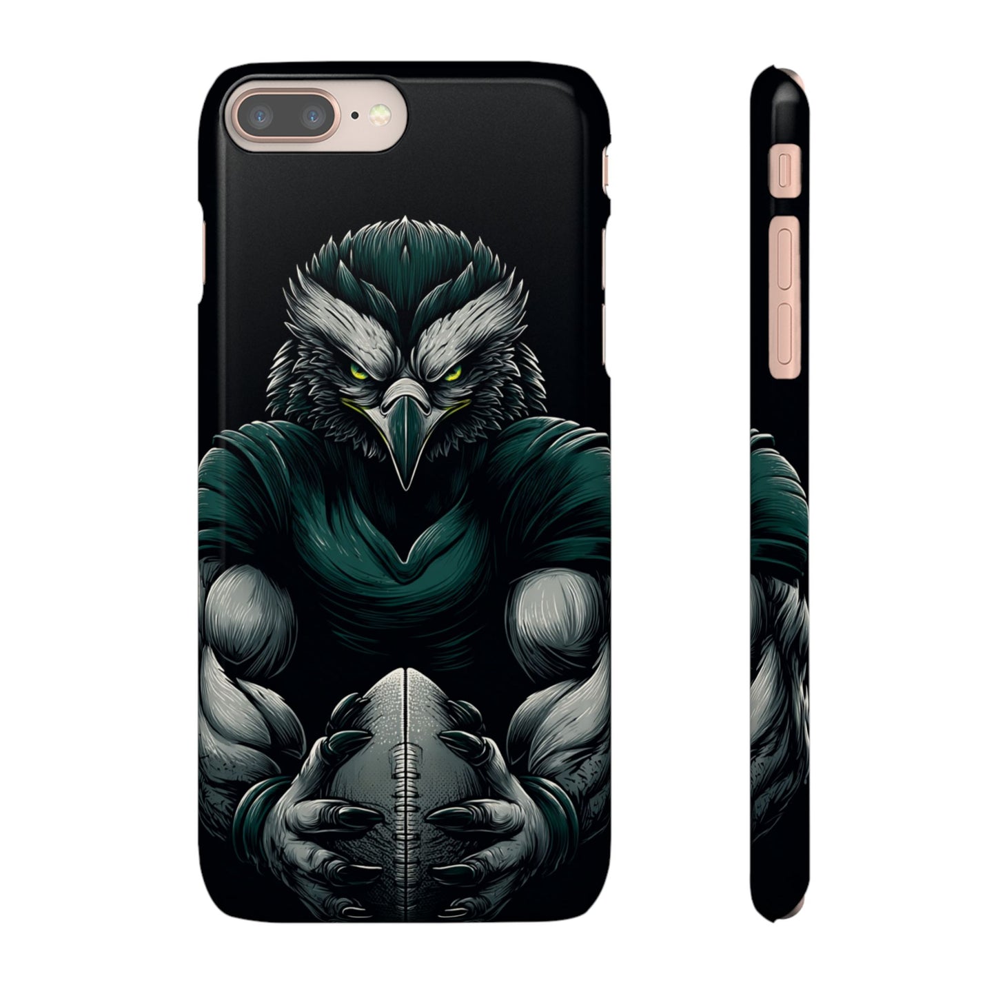 Philadelphia Eagles Art Snap Case, NFL Phone Cover, Sports Fan Gift, Football Team Accessories, Protective Cell Phone Shell
