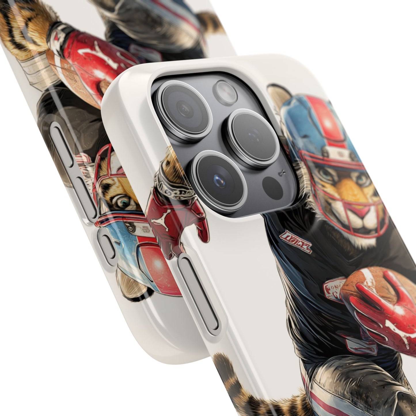 Sporty Animal Snap Cases for Phone, Unique Art, Gift for Sports Lovers, Fun Design for Gamers, iPhone Accessories