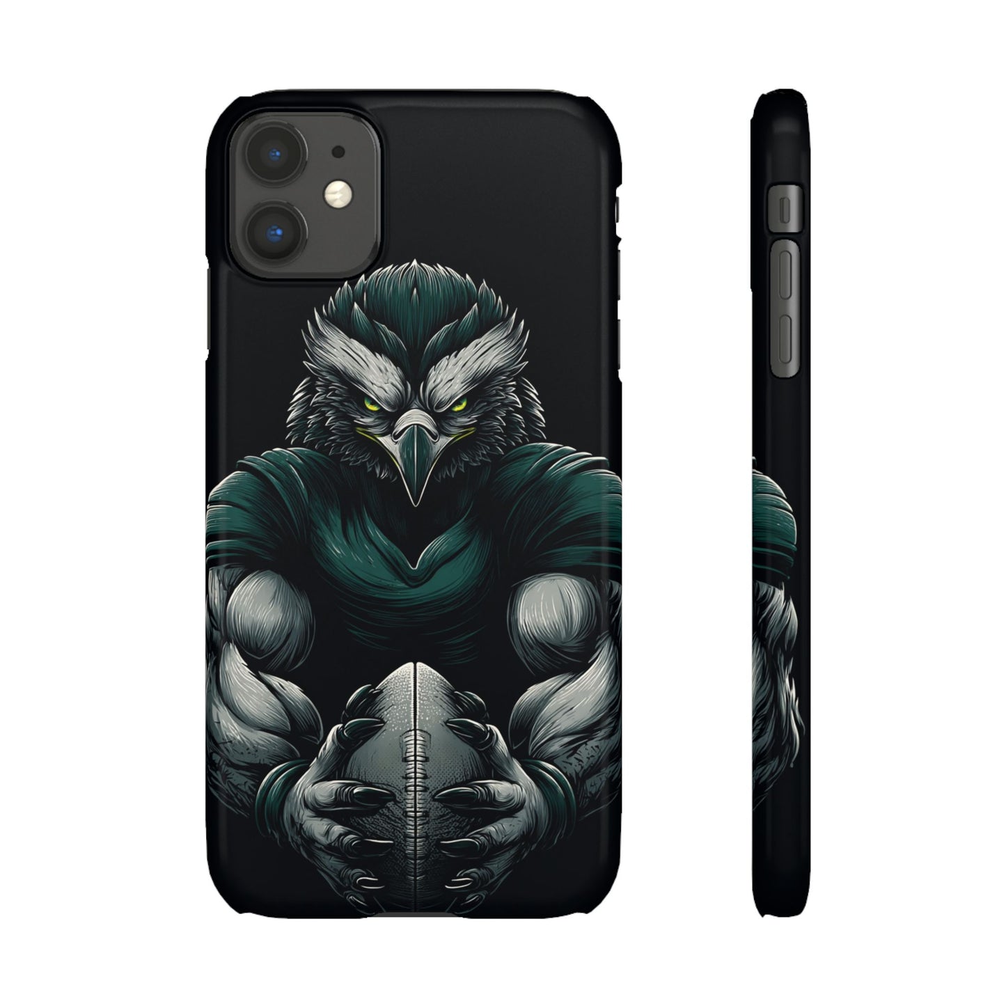 Philadelphia Eagles Art Snap Case, NFL Phone Cover, Sports Fan Gift, Football Team Accessories, Protective Cell Phone Shell