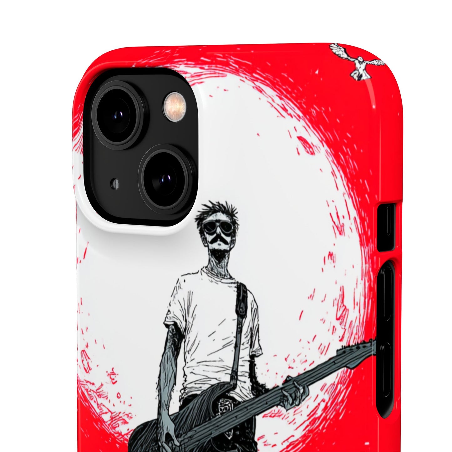 Rock & Roll Snap Cases - Music Lover's Phone Protection, Edgy Art, Gift for Guitarists, Cool Accessory for Teens