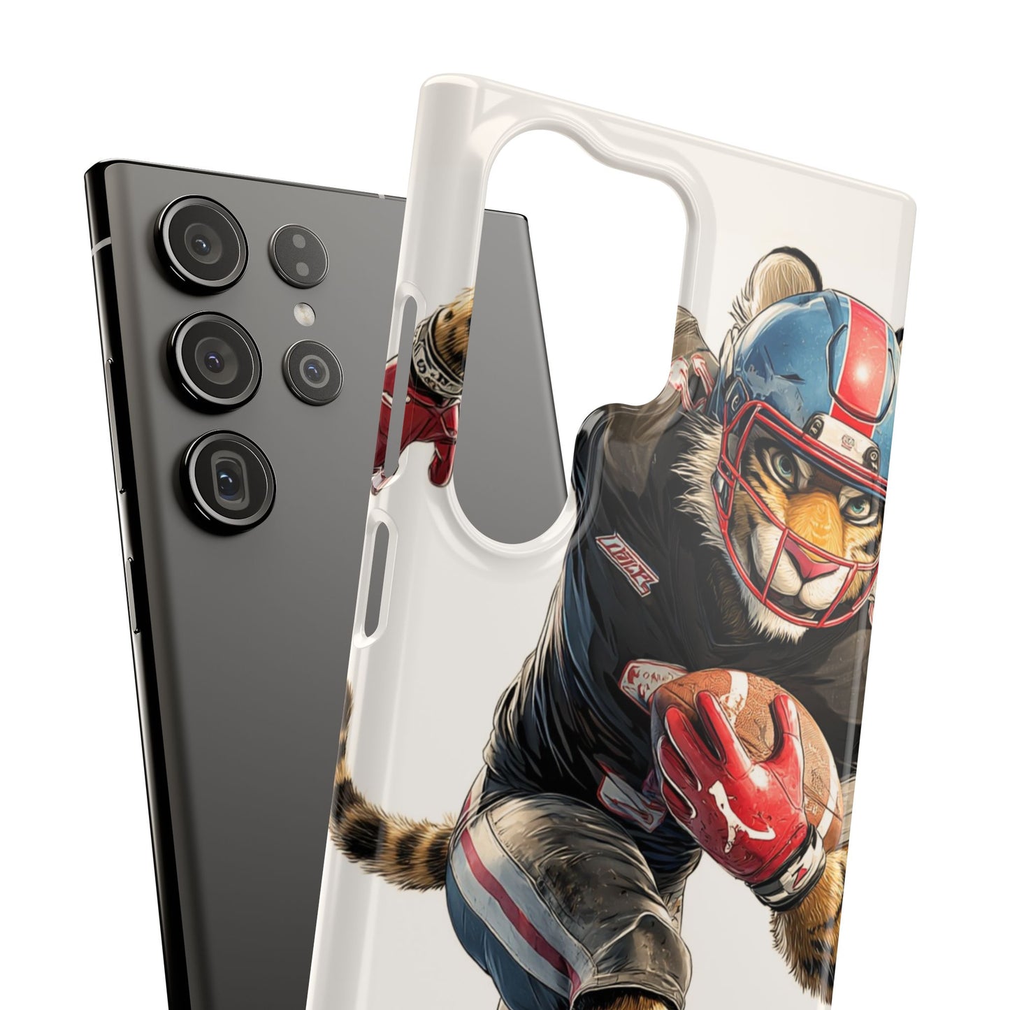 Sporty Animal Snap Cases for Phone, Unique Art, Gift for Sports Lovers, Fun Design for Gamers, iPhone Accessories