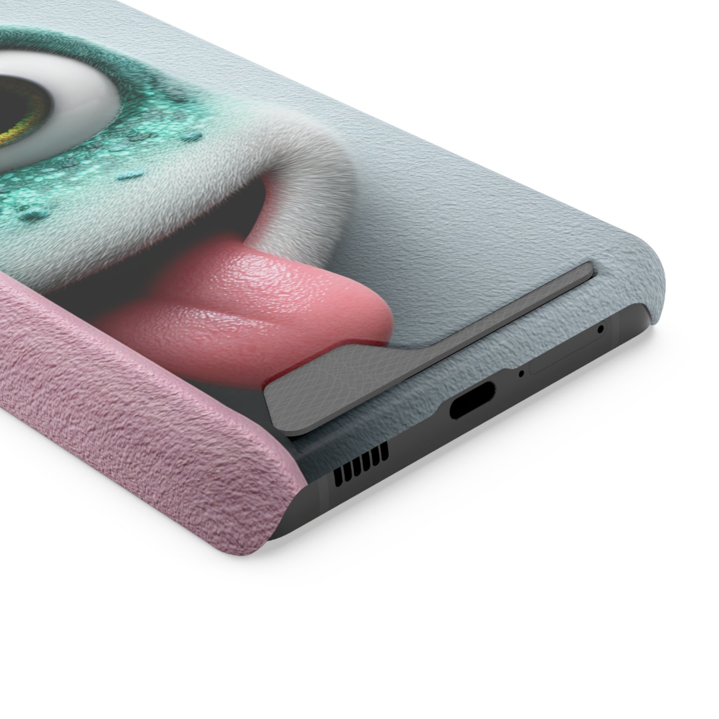 Funky Card Holder Phone Case - Whimsical Design, Cute Gift, Unique Accessories, Fun Mobile Cover, Stylish Phone Protection