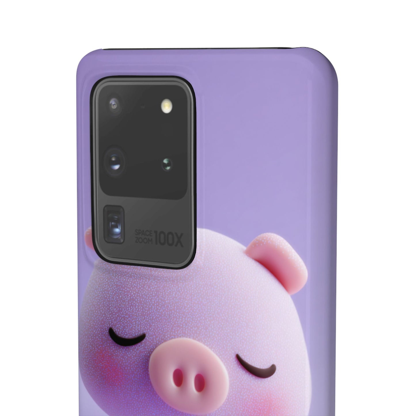 Cute Pig Snap Case for iPhone, Animal Lovers Phone Cover, Kawaii Aesthetic Accessory, Birthday Gift, Unique Phone Protection