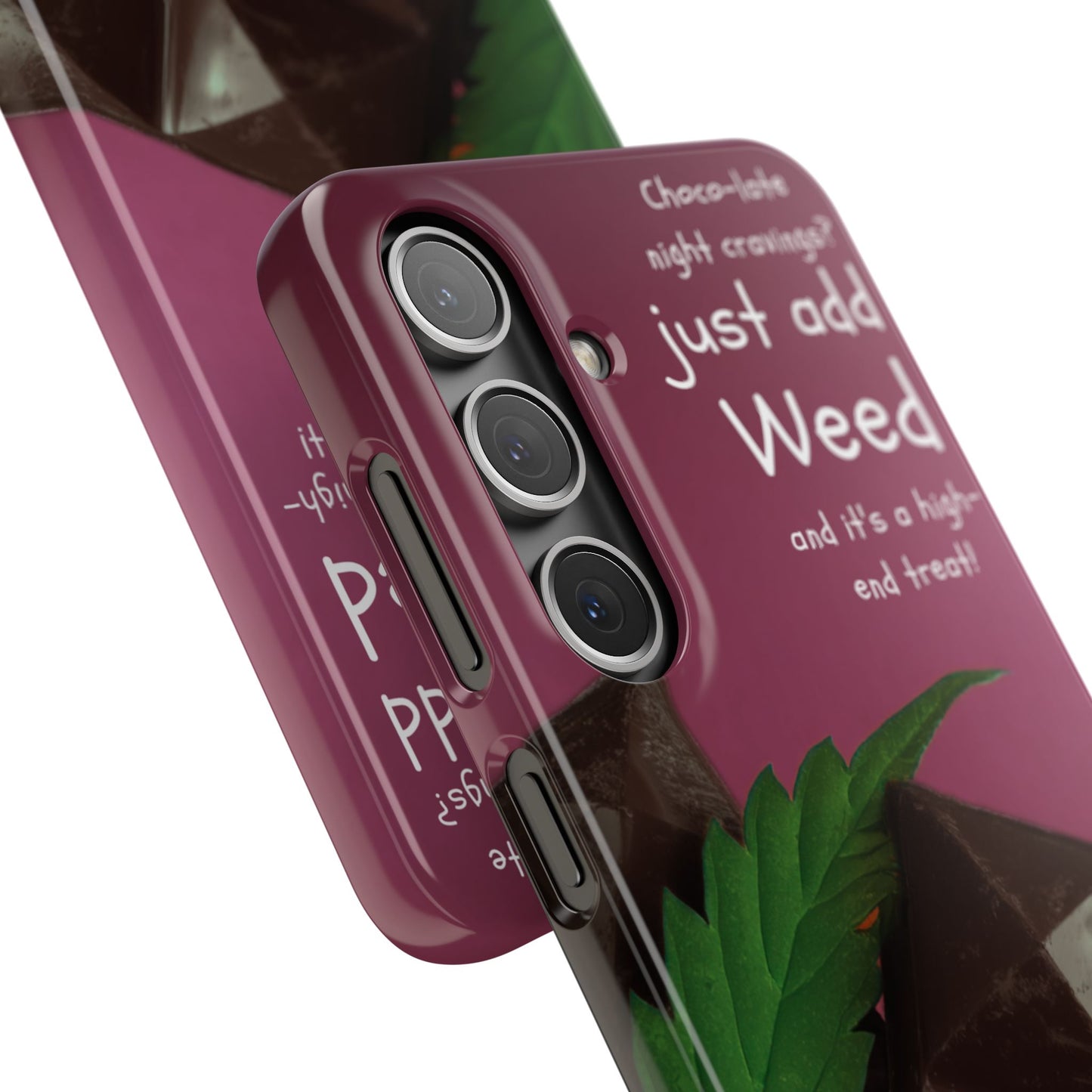 High-End Treat Snap Cases for Weed Enthusiasts Iphone and Samsung Phone Cover