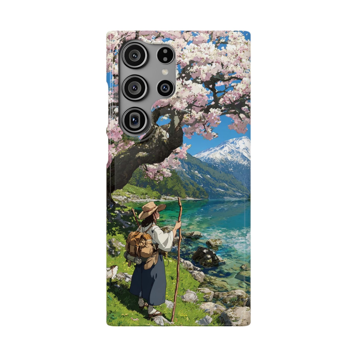 Nature-Inspired Snap Cases for Phone Protection, Floral Phone Covers, Cherry Blossom Aesthetic, Gifts for Nature Lovers, Spring Accessories