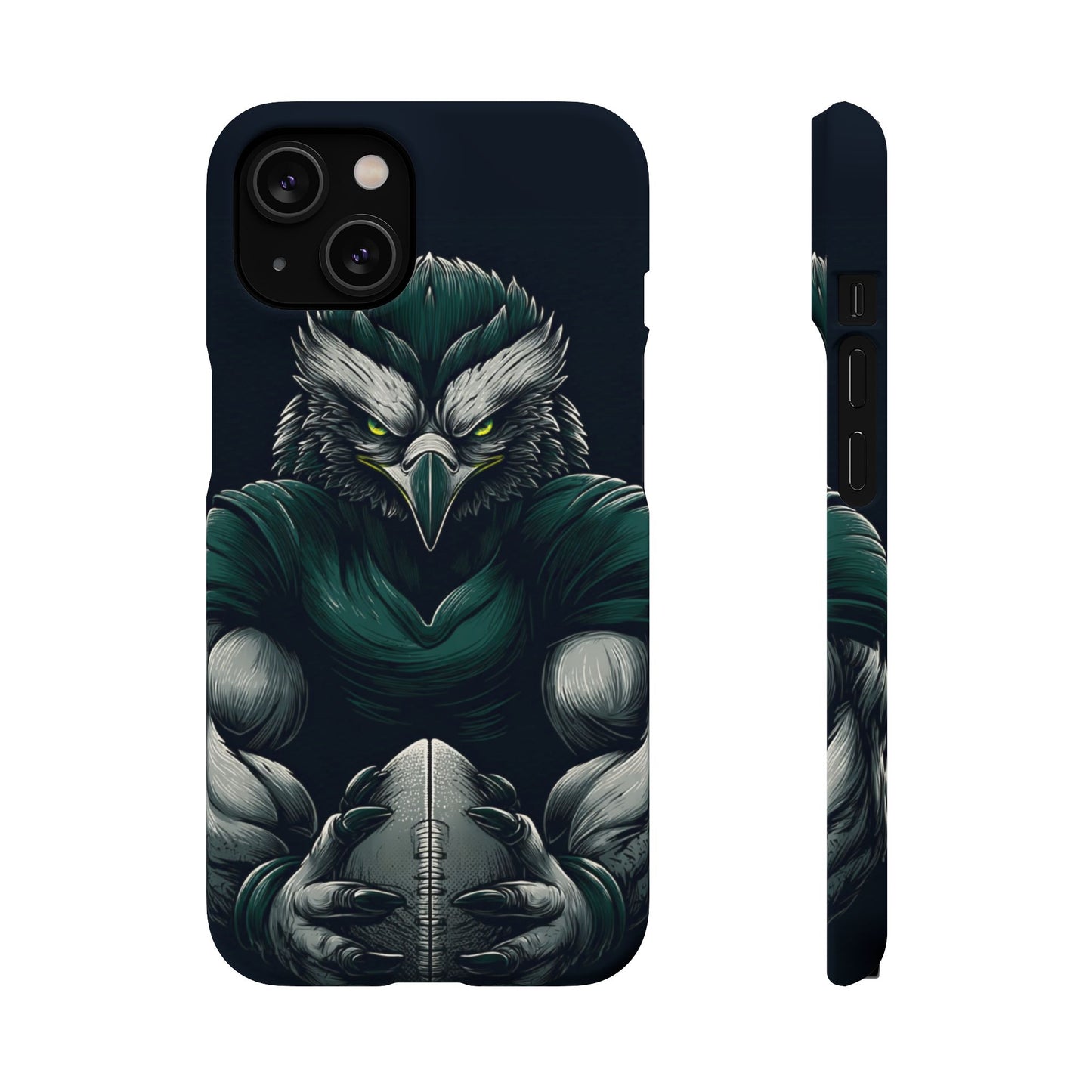 Philadelphia Eagles Art Snap Case, NFL Phone Cover, Sports Fan Gift, Football Team Accessories, Protective Cell Phone Shell