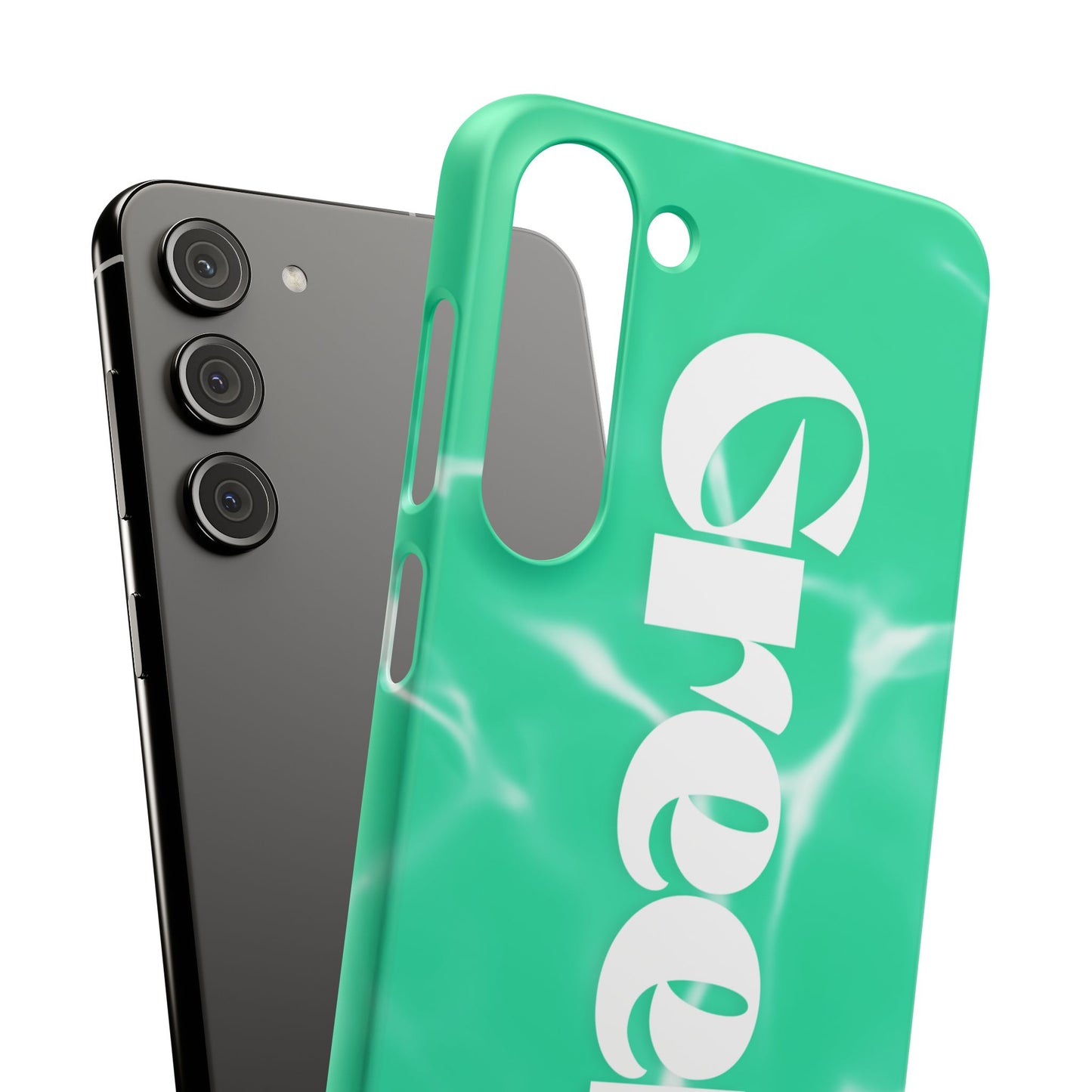Aqua Pool Vibe Snap Case, Tropical Phone Cover, Summer Accessory, Trendy Gift for Friends, Beach Lover's Essential