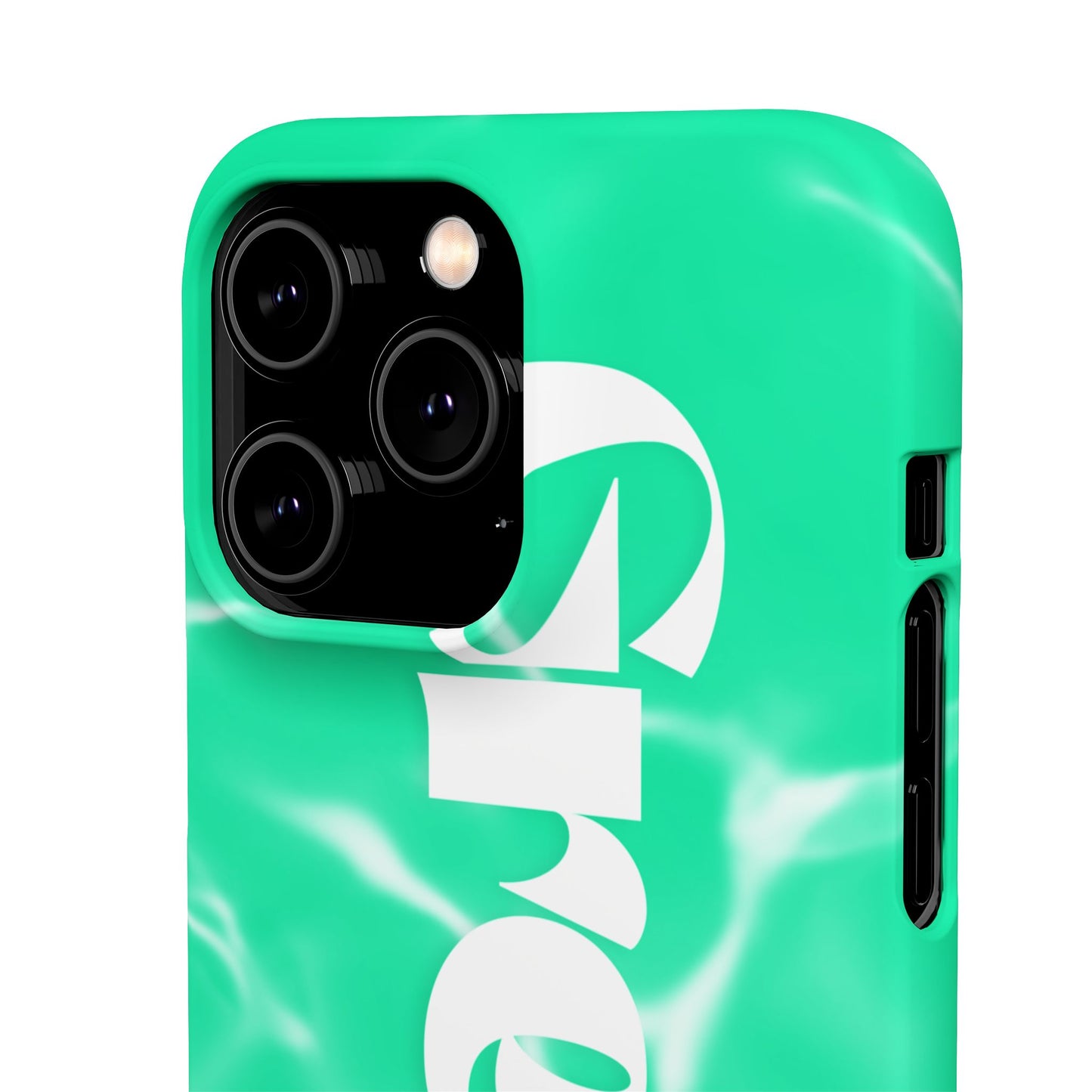 Aqua Pool Vibe Snap Case, Tropical Phone Cover, Summer Accessory, Trendy Gift for Friends, Beach Lover's Essential