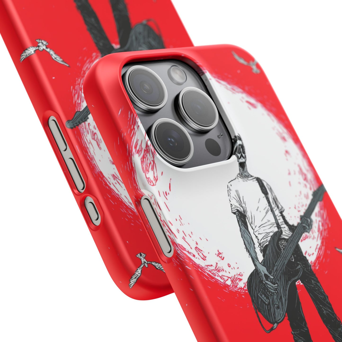 Rock & Roll Snap Cases - Music Lover's Phone Protection, Edgy Art, Gift for Guitarists, Cool Accessory for Teens