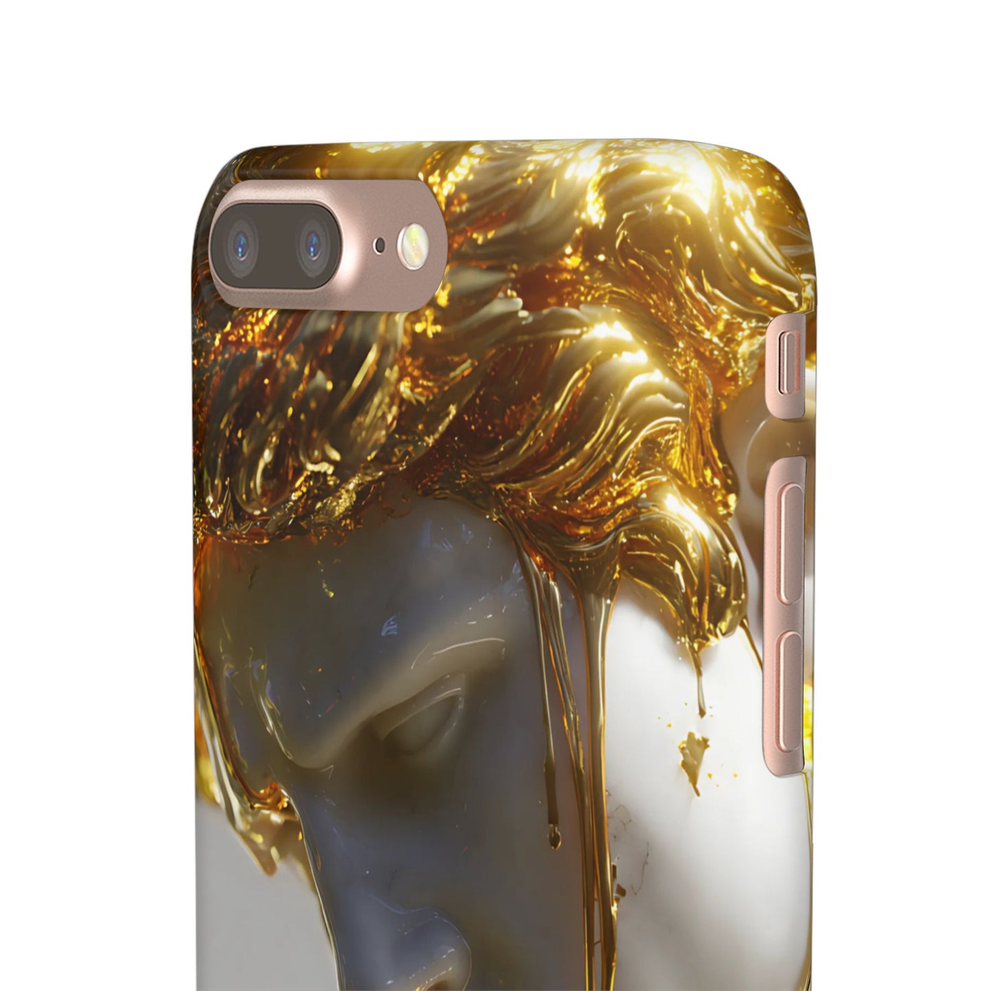 Gold Goddess Art Snap Case, Artistic Phone Cover, Unique Phone Accessory, Gift for Art Lovers, Stylish Protection