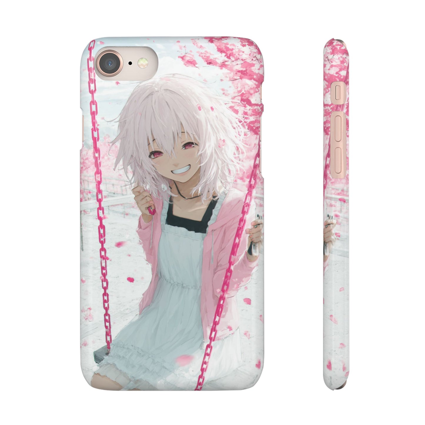 Anime Character Snap Cases for Phone, Cute Aesthetic Phone Cover, Gifts for Otaku, Floral Design, Unique Phone Cases