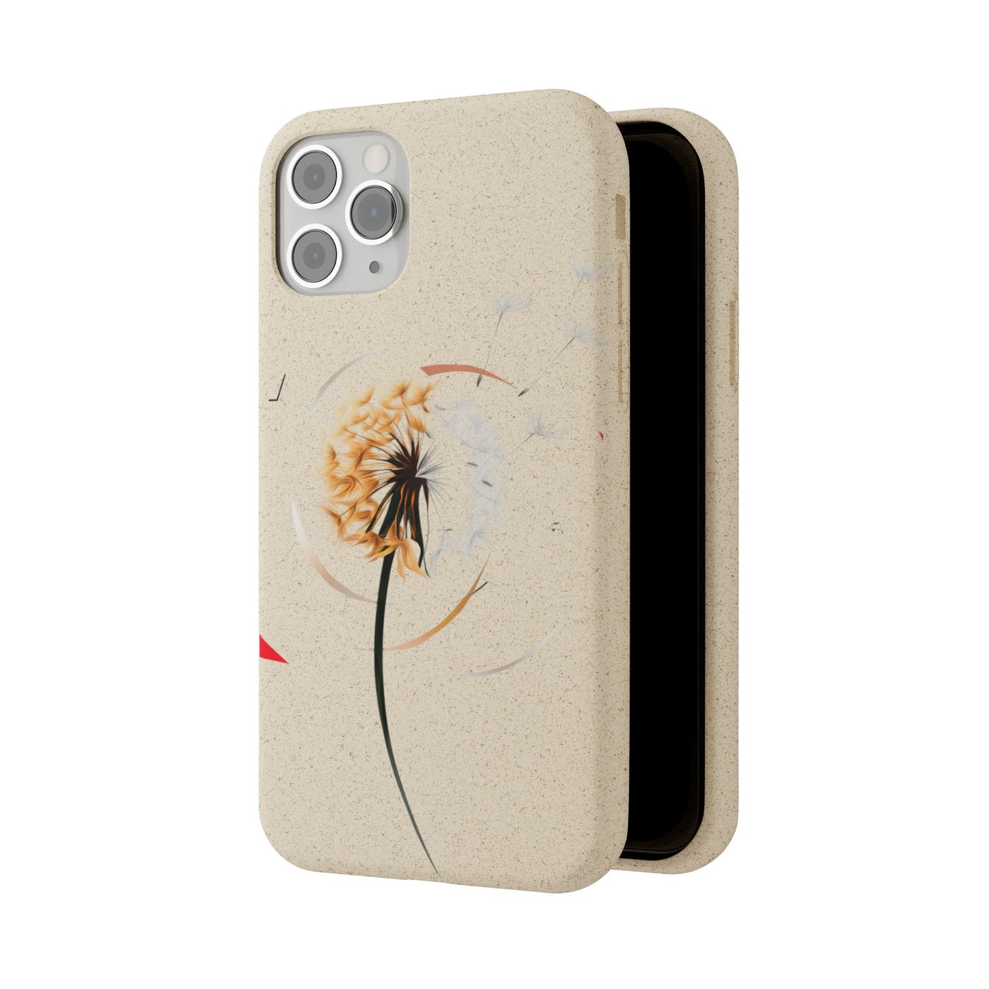 Plastic Free Eco-Friendly Phone Cases with Floral Design Sustainable Gift for Iphone and Samsungs
