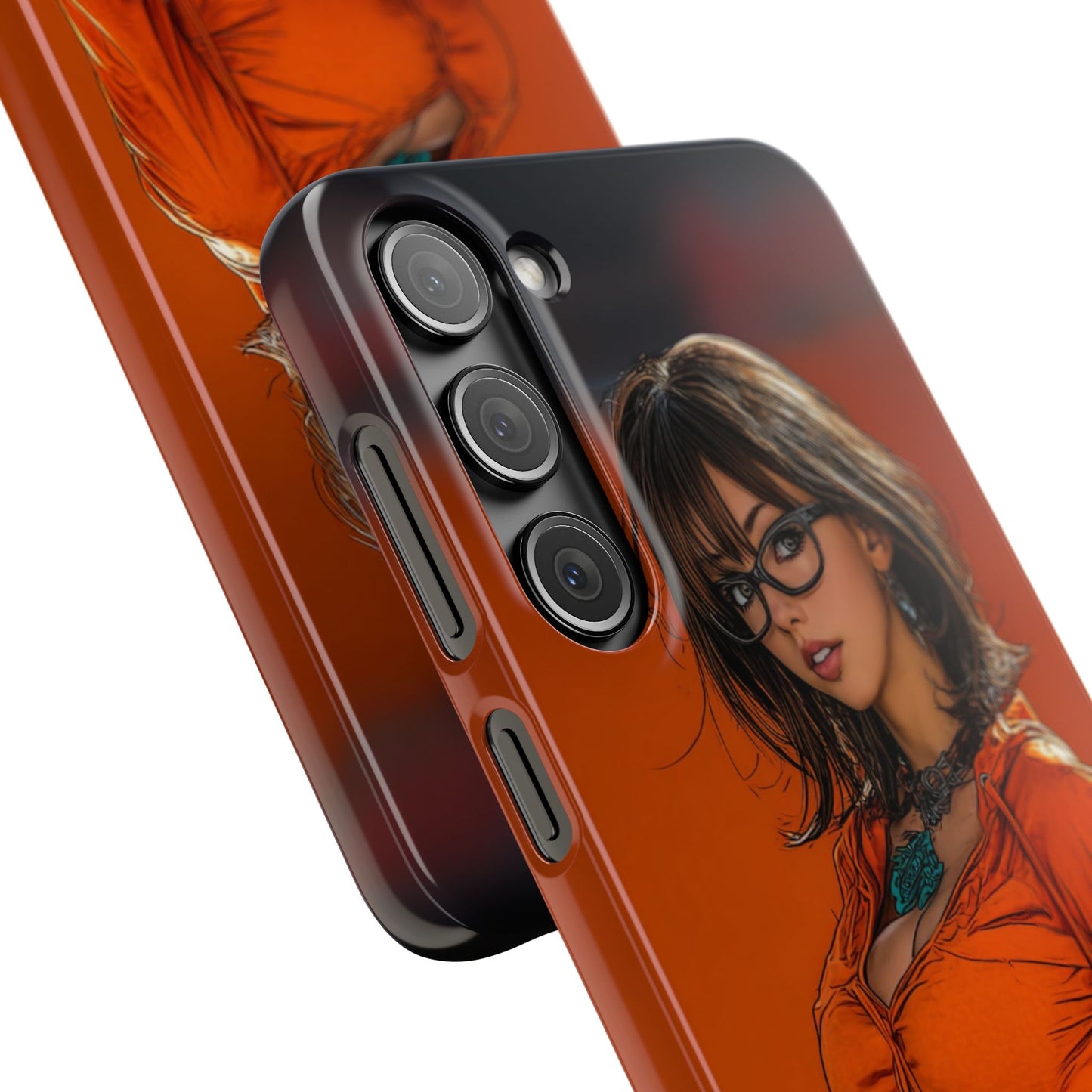 Velma Dinkley Cleveland Browns Fan Snap Cases, Phone Cover, Cartoon Style Art, Custom Case, Protective Shell