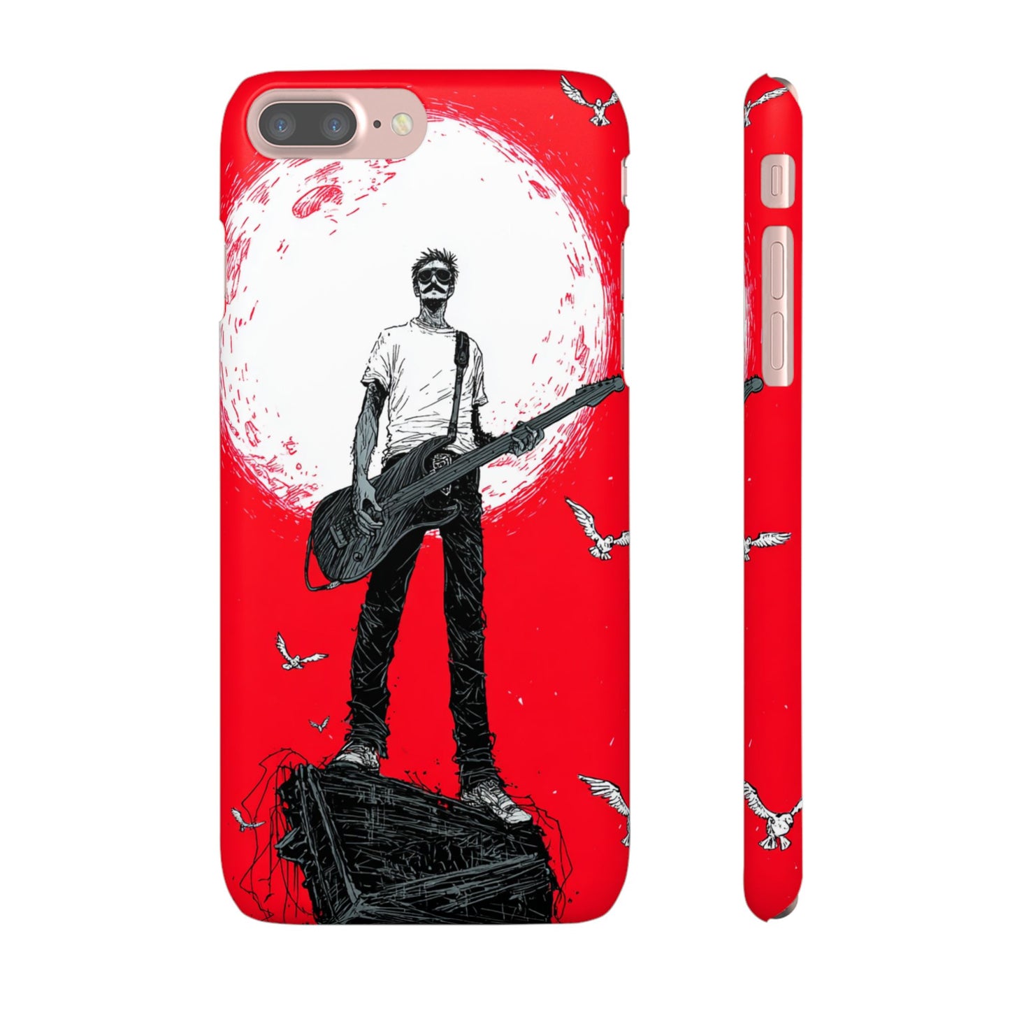 Rock & Roll Snap Cases - Music Lover's Phone Protection, Edgy Art, Gift for Guitarists, Cool Accessory for Teens