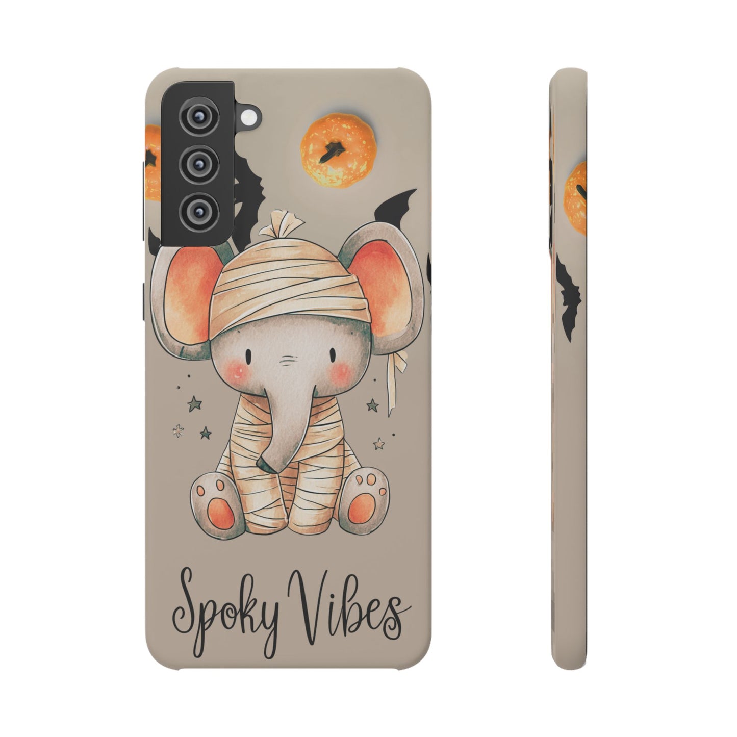 Halloween Vibe Elephant Snap Case for iPhone and Samsung