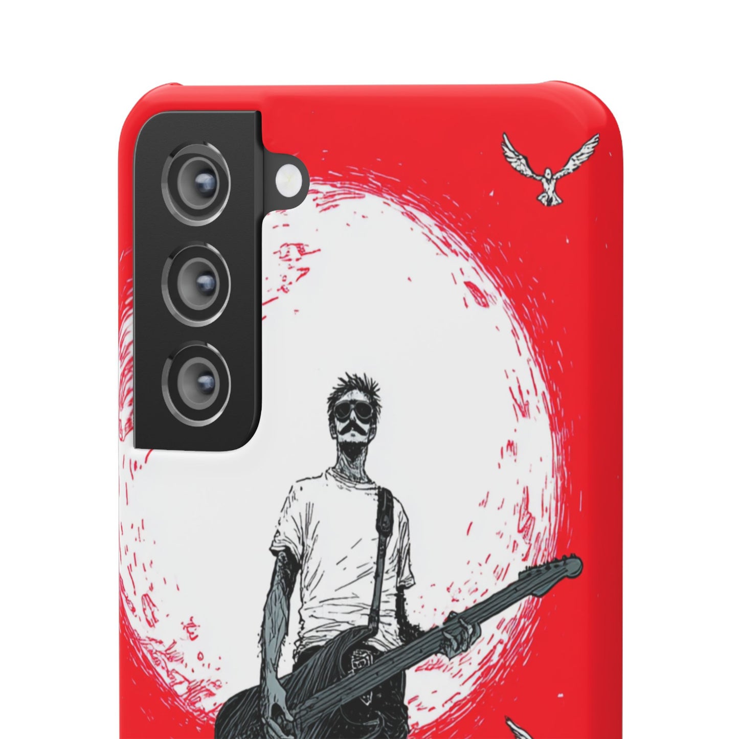 Rock & Roll Snap Cases - Music Lover's Phone Protection, Edgy Art, Gift for Guitarists, Cool Accessory for Teens