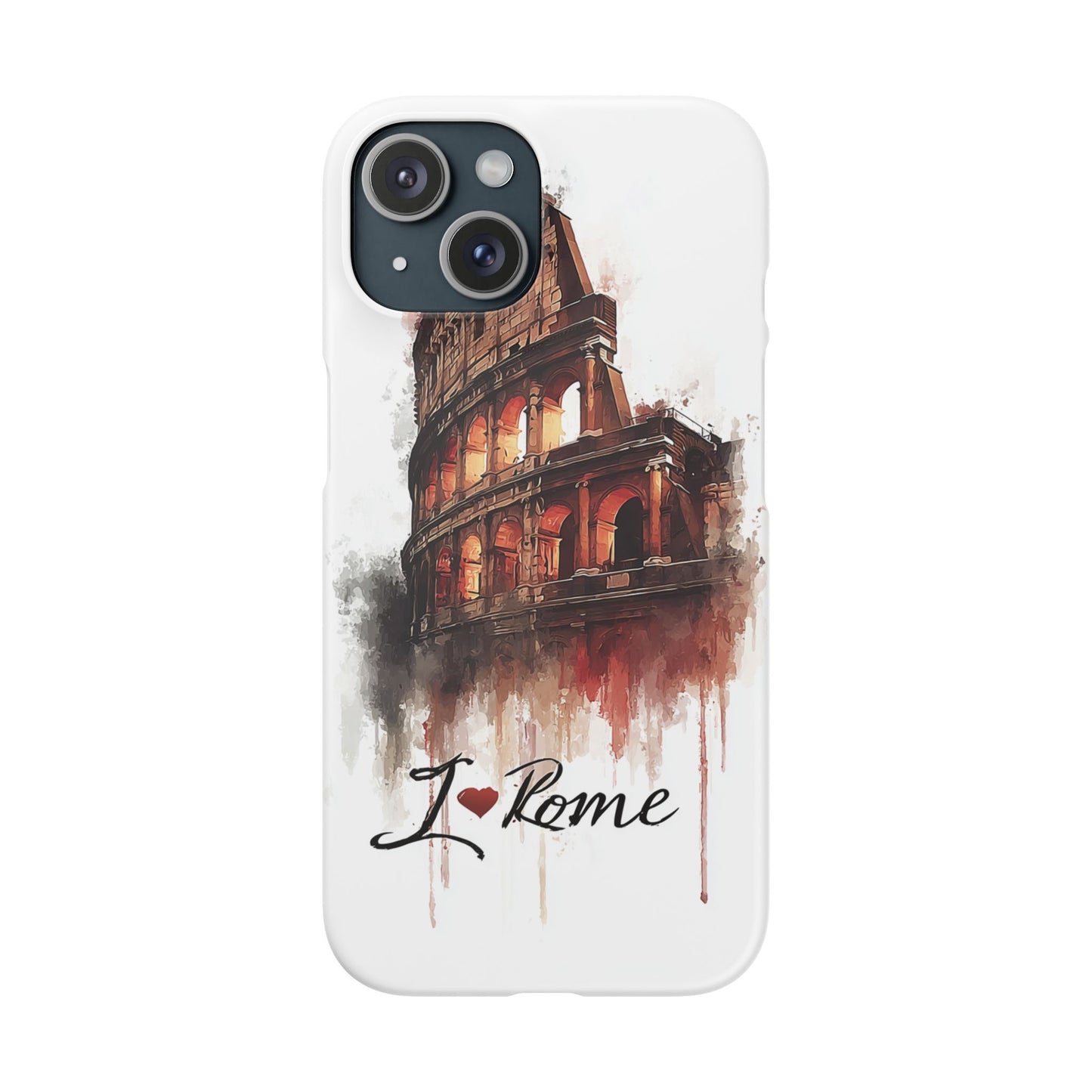 I Love Rome Snap Cases, Urban Phone Covers, Travel Accessories, Gift for Travelers, City Love Merch