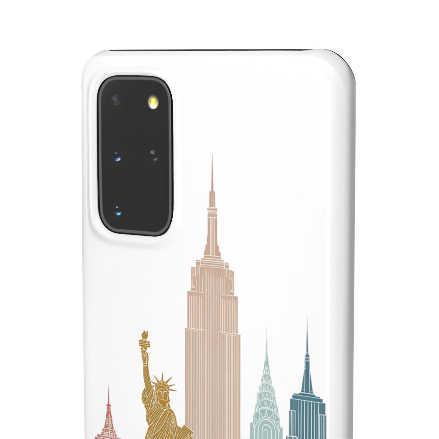 Stylish New York Snap Case, Urban Phone Cover, Cityscape Phone Case, Gift for Travelers, Trendy Protective Case