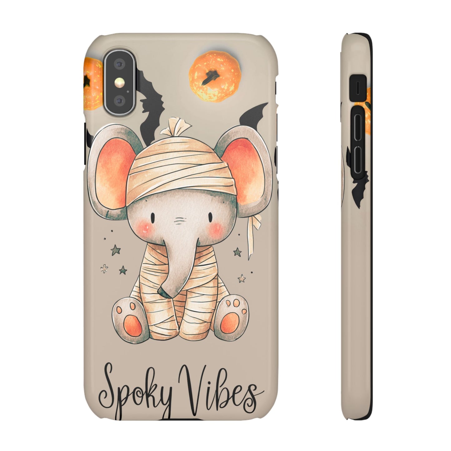 Halloween Vibe Elephant Snap Case for iPhone and Samsung