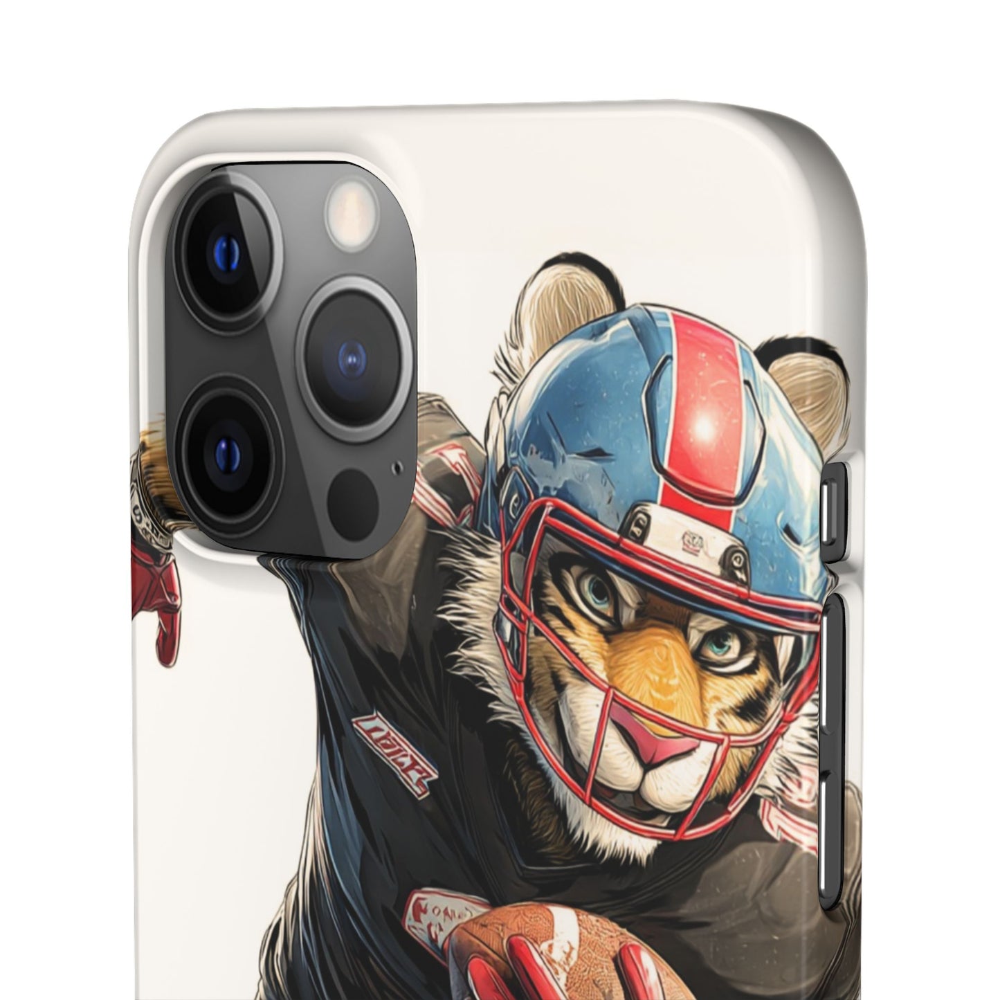Sporty Animal Snap Cases for Phone, Unique Art, Gift for Sports Lovers, Fun Design for Gamers, iPhone Accessories