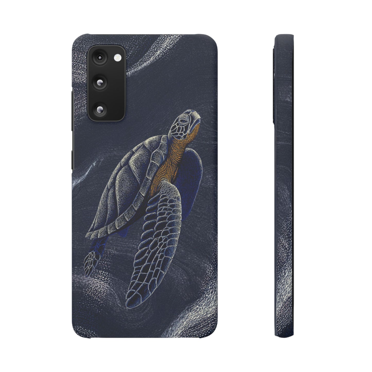 Marine Turtle Snap Case for Nature Lovers Phone Covers For Iphones and Samsungs Customization and Free Shipping Avvialable